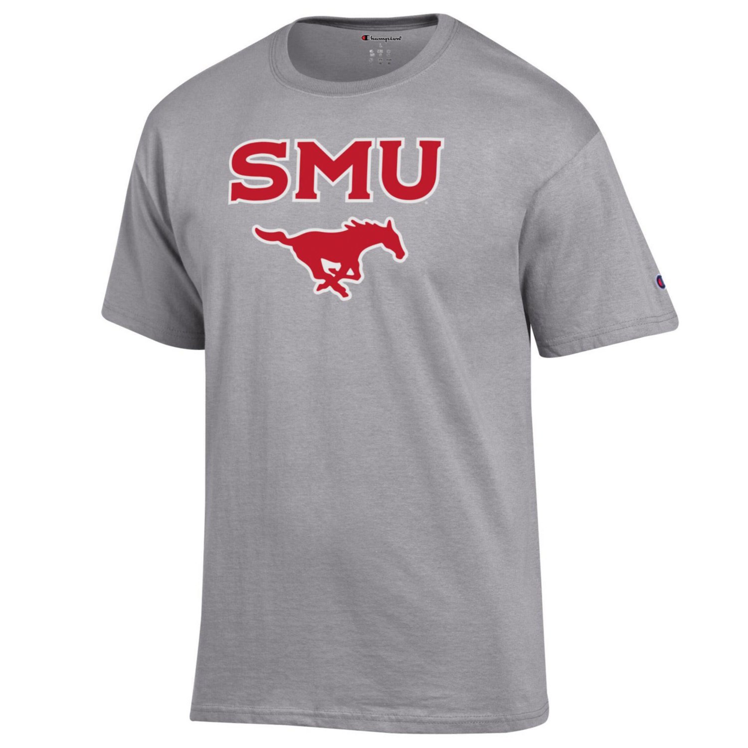 Champion SMU Mustangs Arched Logo T-Shirt - view number 2