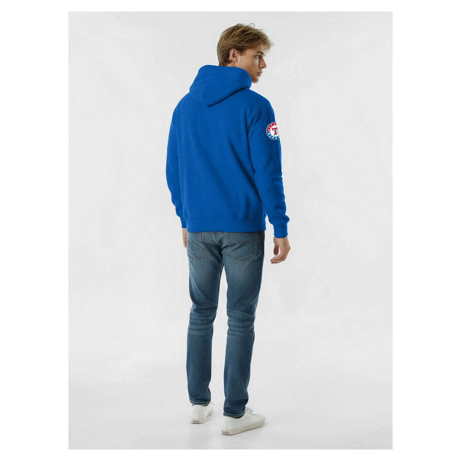 Champion Texas Rangers Reverse Weave Chenille Hoodie