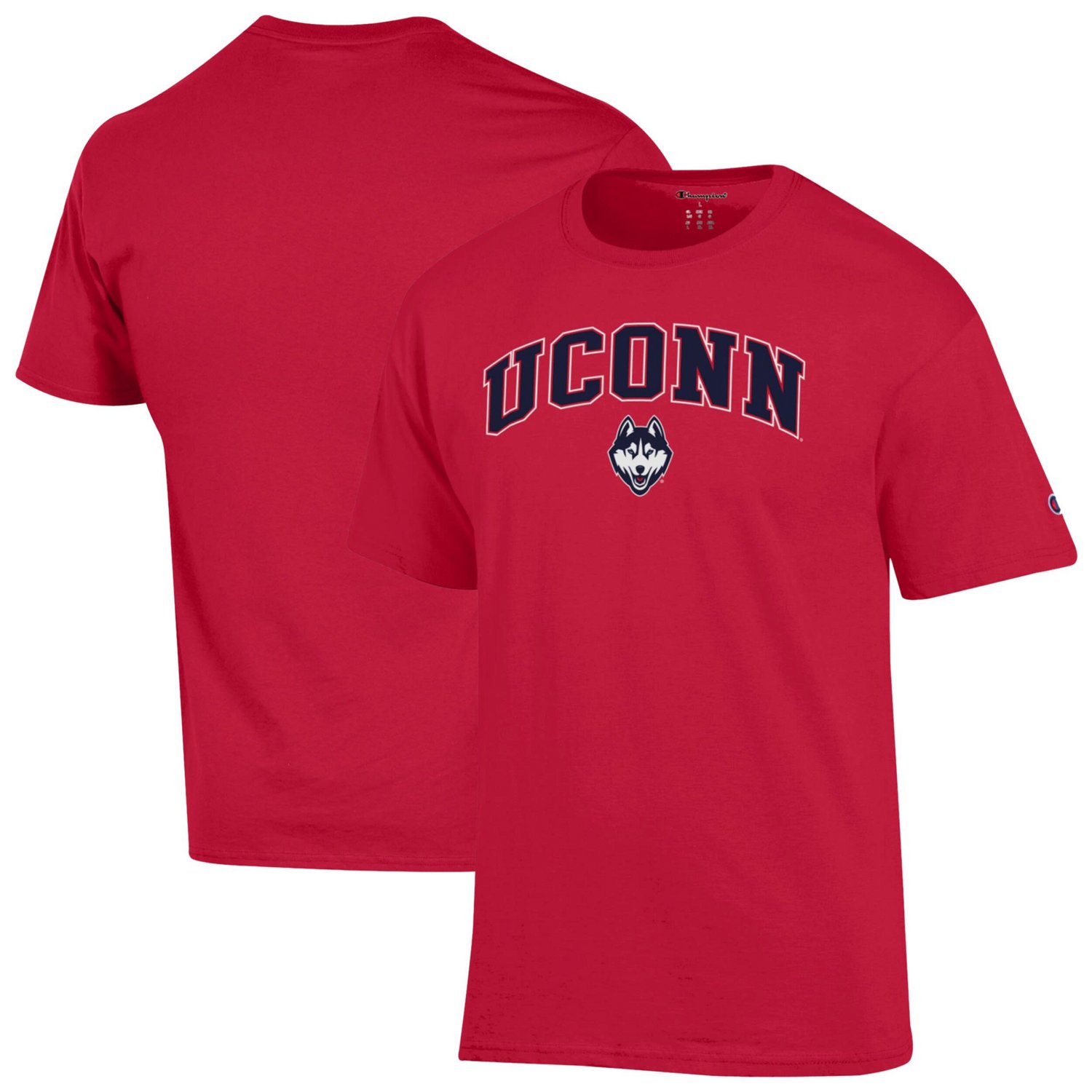 Champion UConn Huskies Arch Over Logo T-Shirt - view number 1