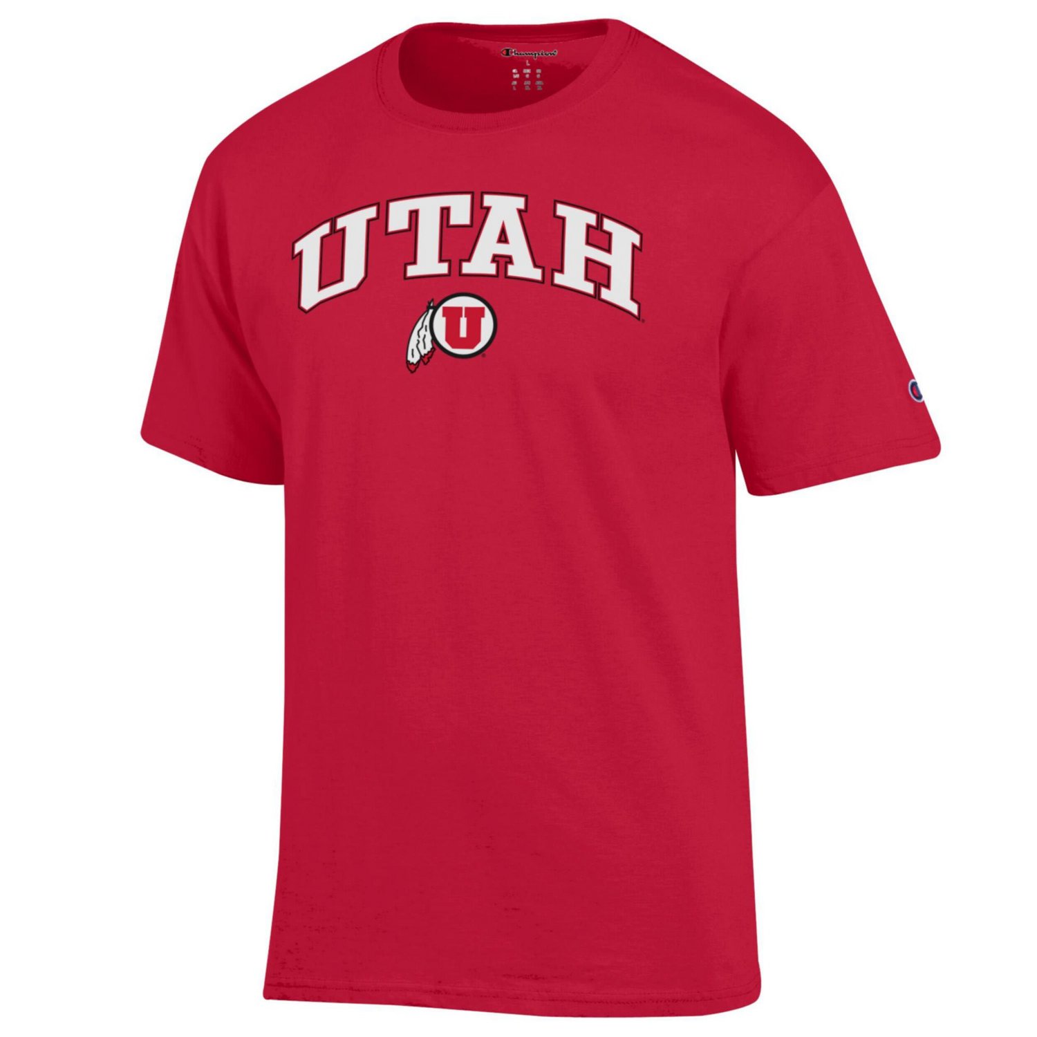 Champion Utah Utes Arch Over Logo T-Shirt - view number 2