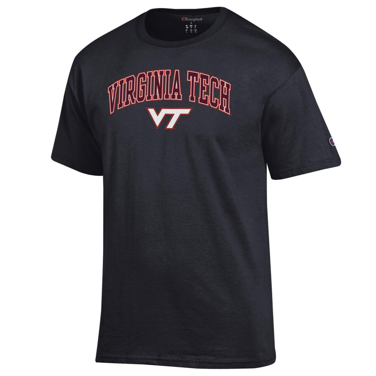 Champion Virginia Tech Hokies Arched Logo T-Shirt - view number 2