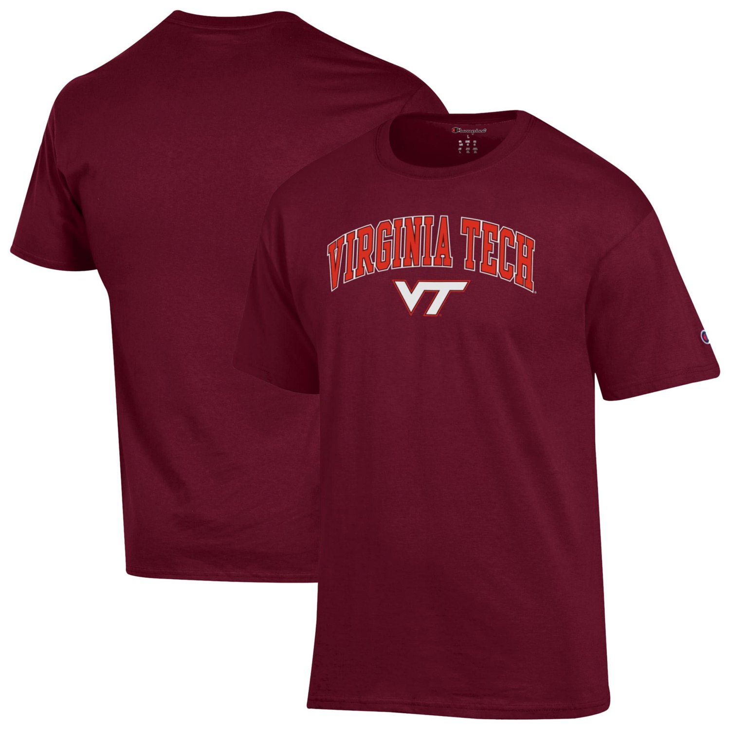 Champion Virginia Tech Hokies Arched Logo T-Shirt - view number 1
