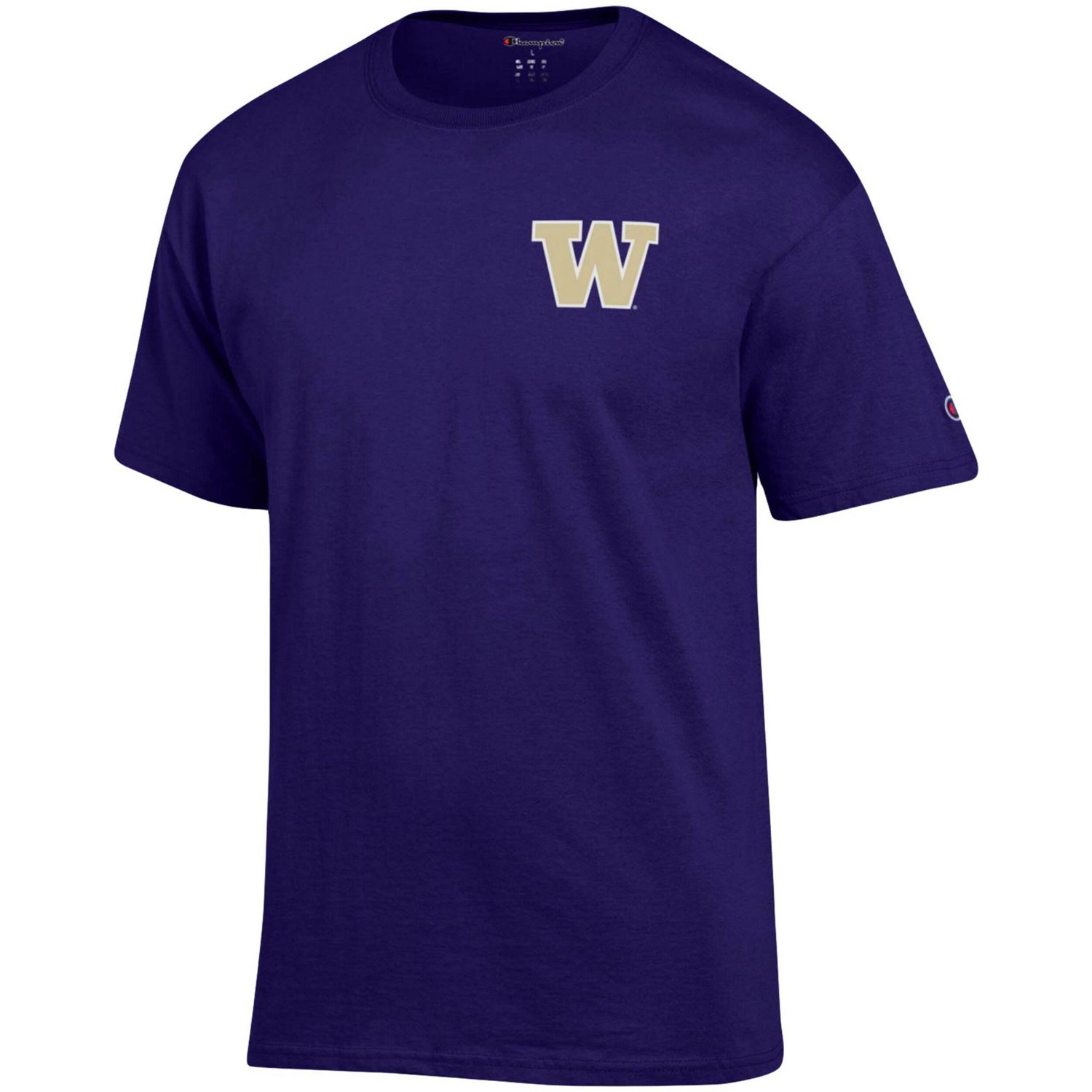 Champion Washington Huskies Stack 2-Hit T-Shirt                                                                                  - view number 2