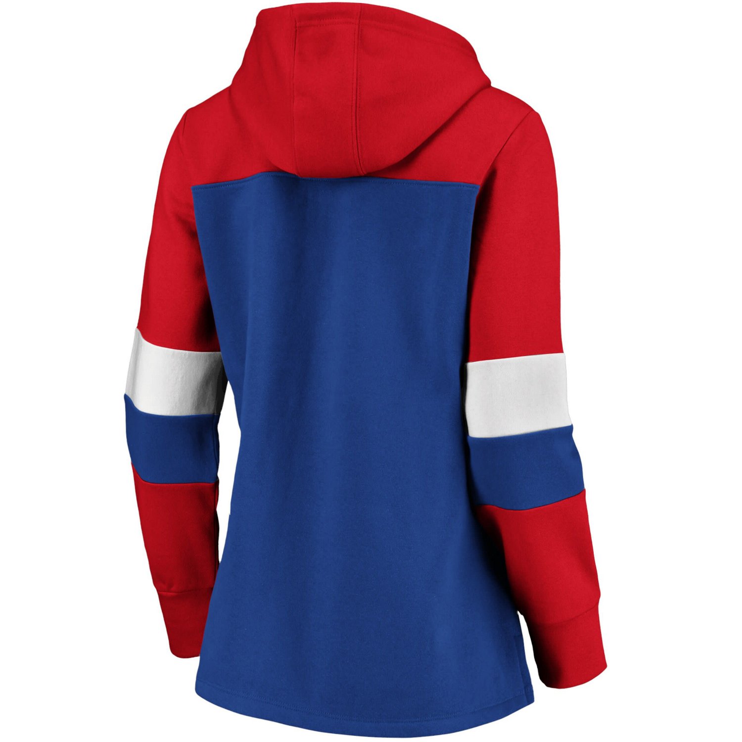 Chicago Cubs Plus Size Colorblock Pullover Hoodie - view number 3