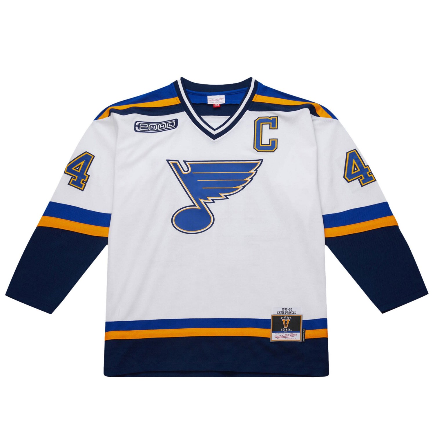Chris Pronger St Louis Blues 1999-00 Power Play Jersey                                                                           - view number 2