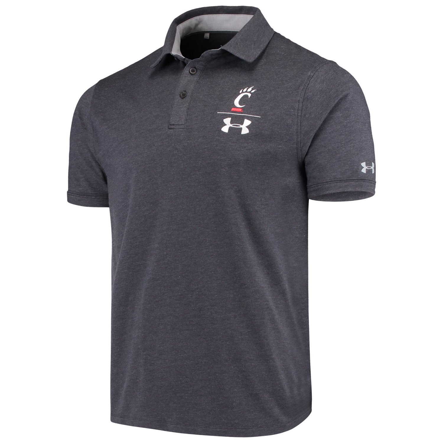 Cincinnati Bearcats Under Armour Charged Cotton Polo - - view number 2
