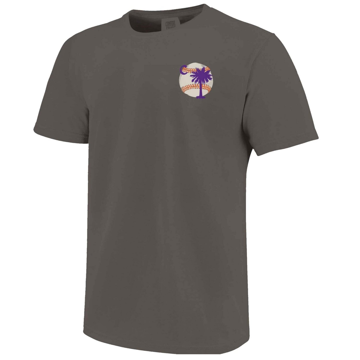 Clemson Tigers Palmetto C Baseball T-Shirt - view number 2