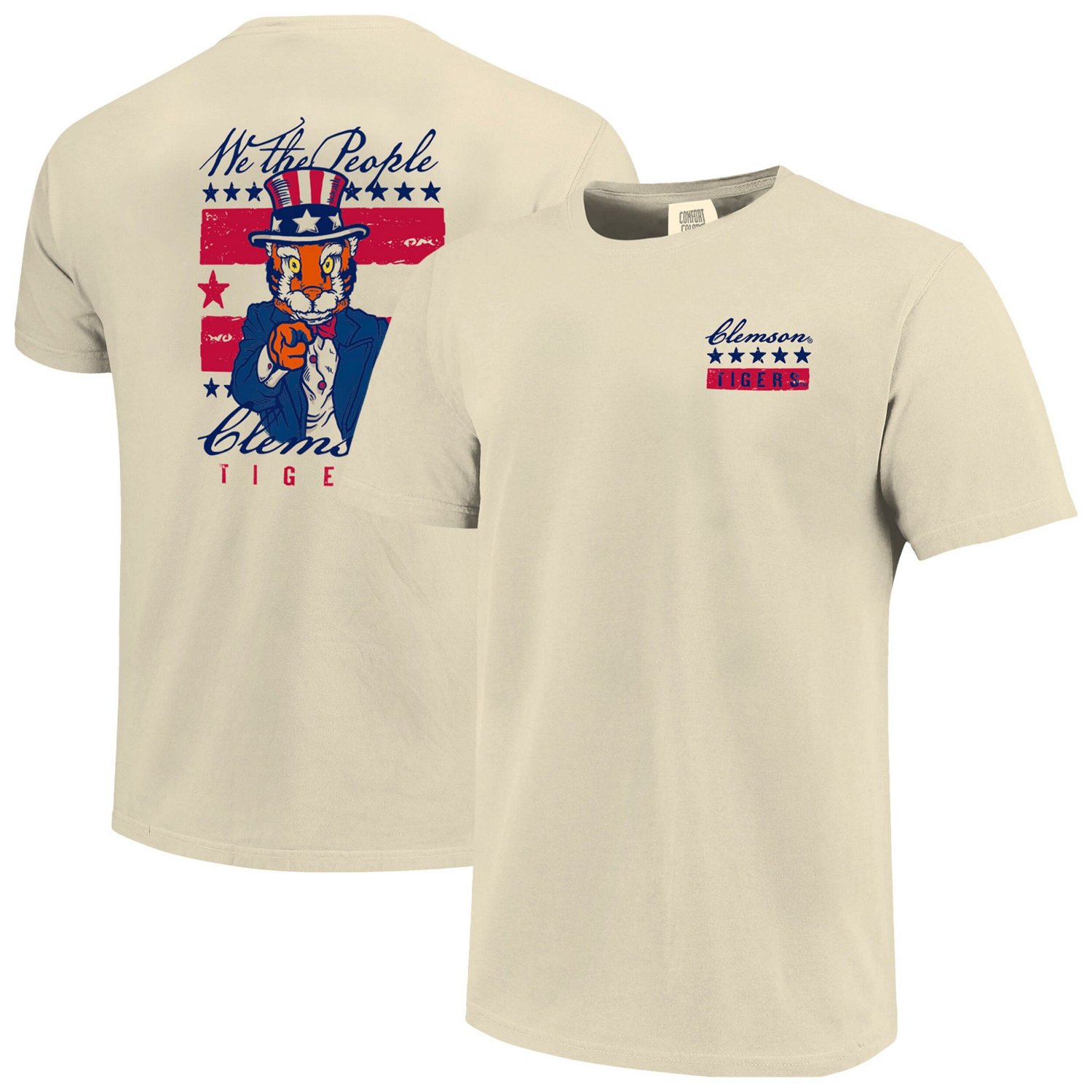 Clemson Tigers Uncle Sam Mascot T-Shirt