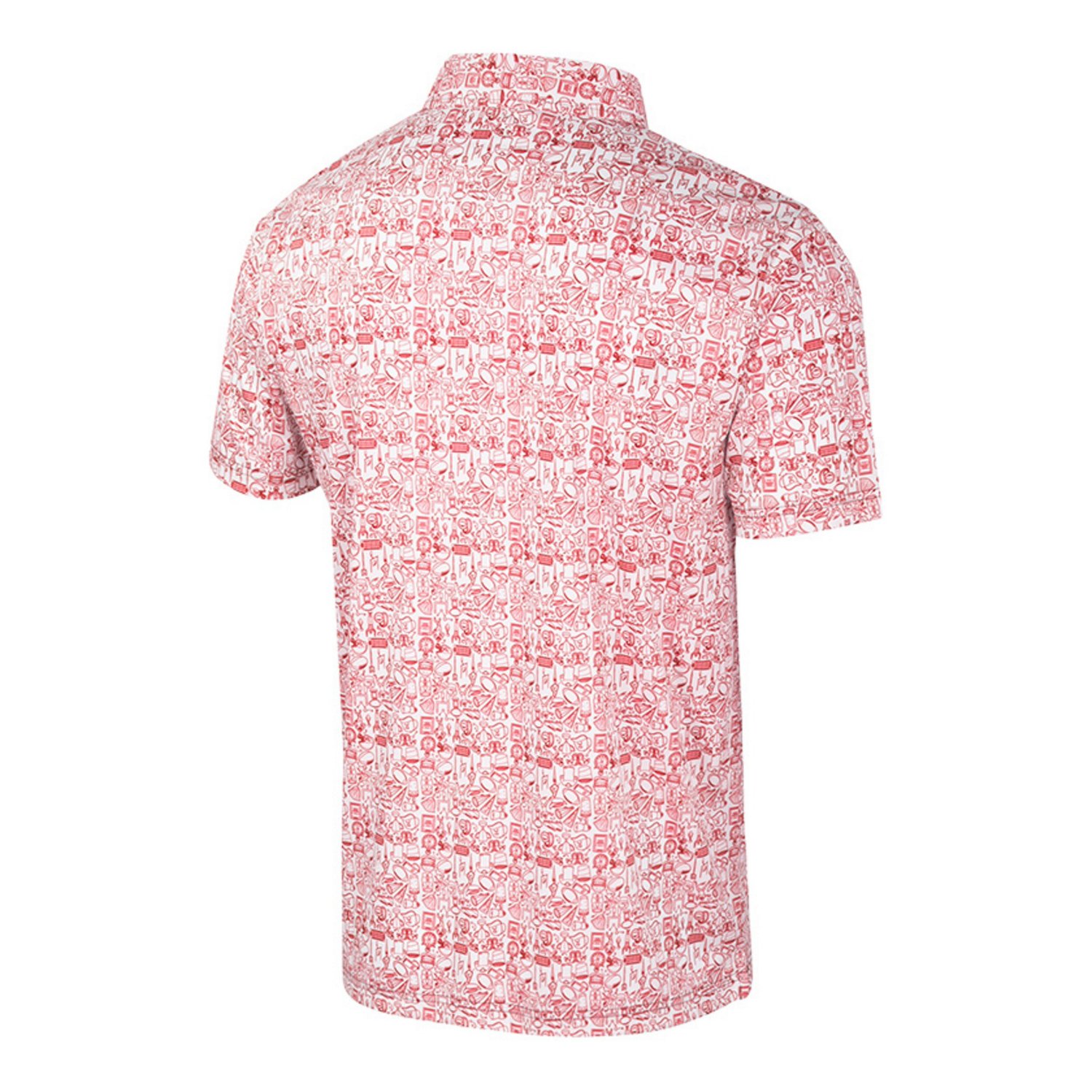 Colosseum / Ohio State Buckeyes Big  Tall Allover Polo - view number 3