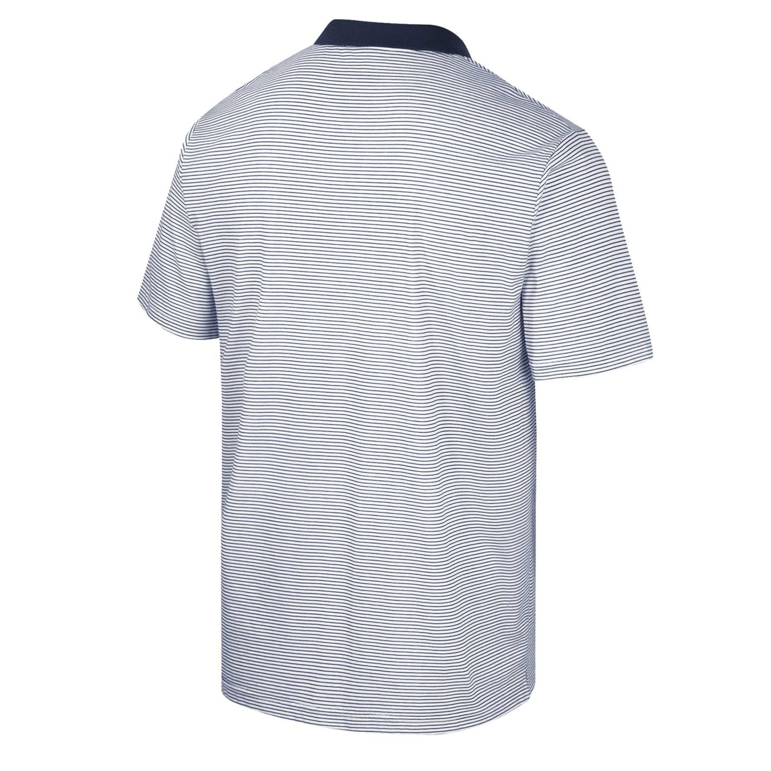 Colosseum /Navy Gonzaga Bulldogs Print Stripe Polo                                                                               - view number 3