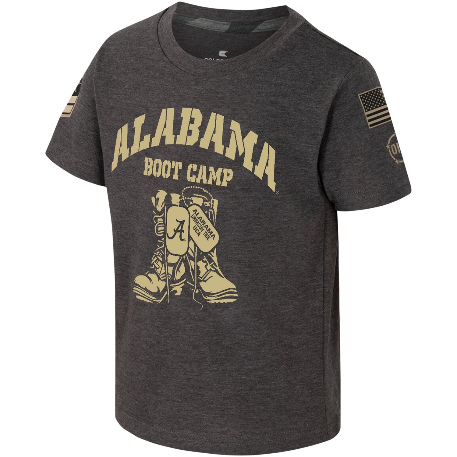 Colosseum Alabama Crimson Tide OHT Military Appreciation Boot Camp T-Shirt - view number 2
