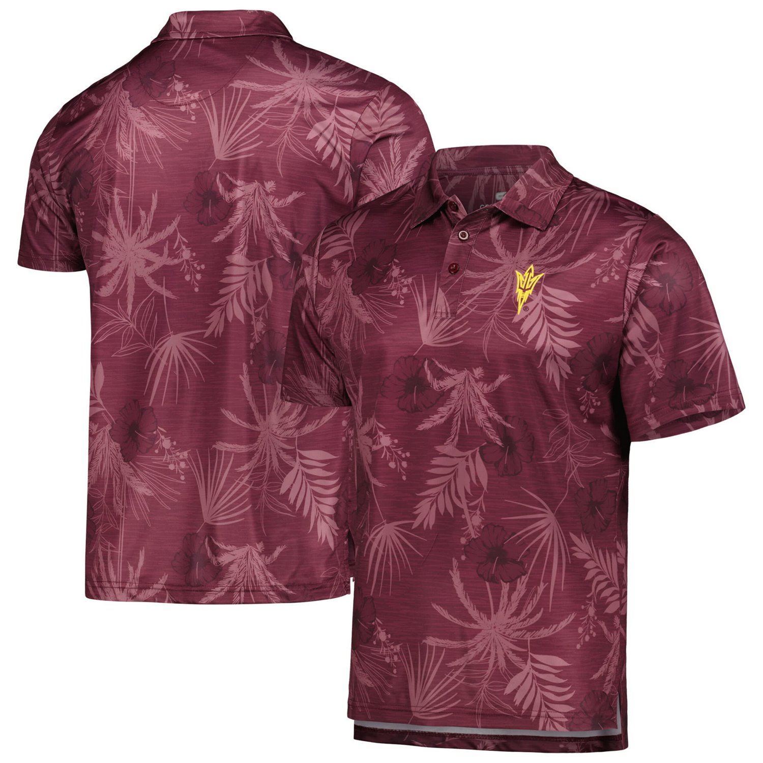 Colosseum Arizona State Sun Devils Palms Team Polo                                                                               - view number 1