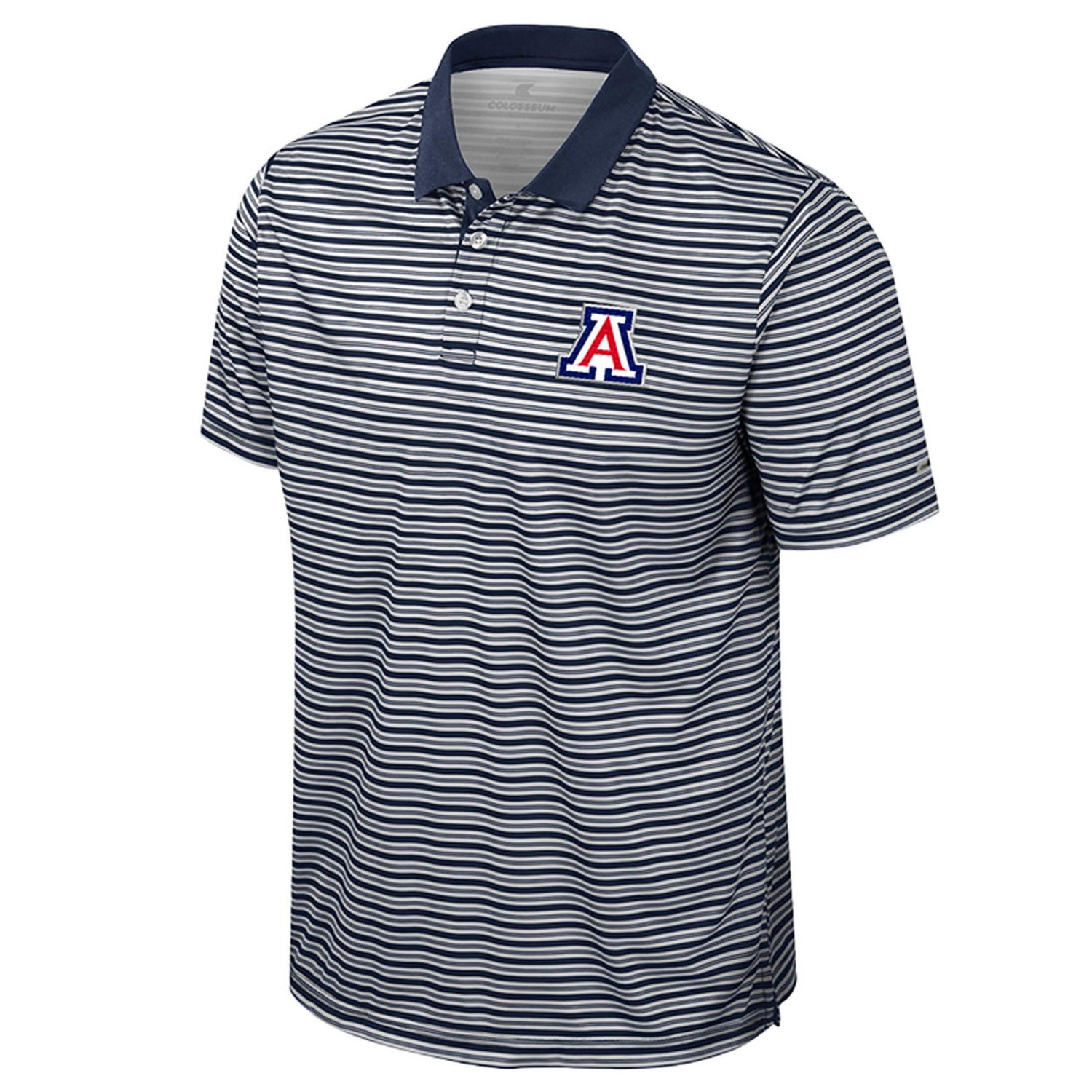 Colosseum Arizona Wildcats Striped Polo - view number 2
