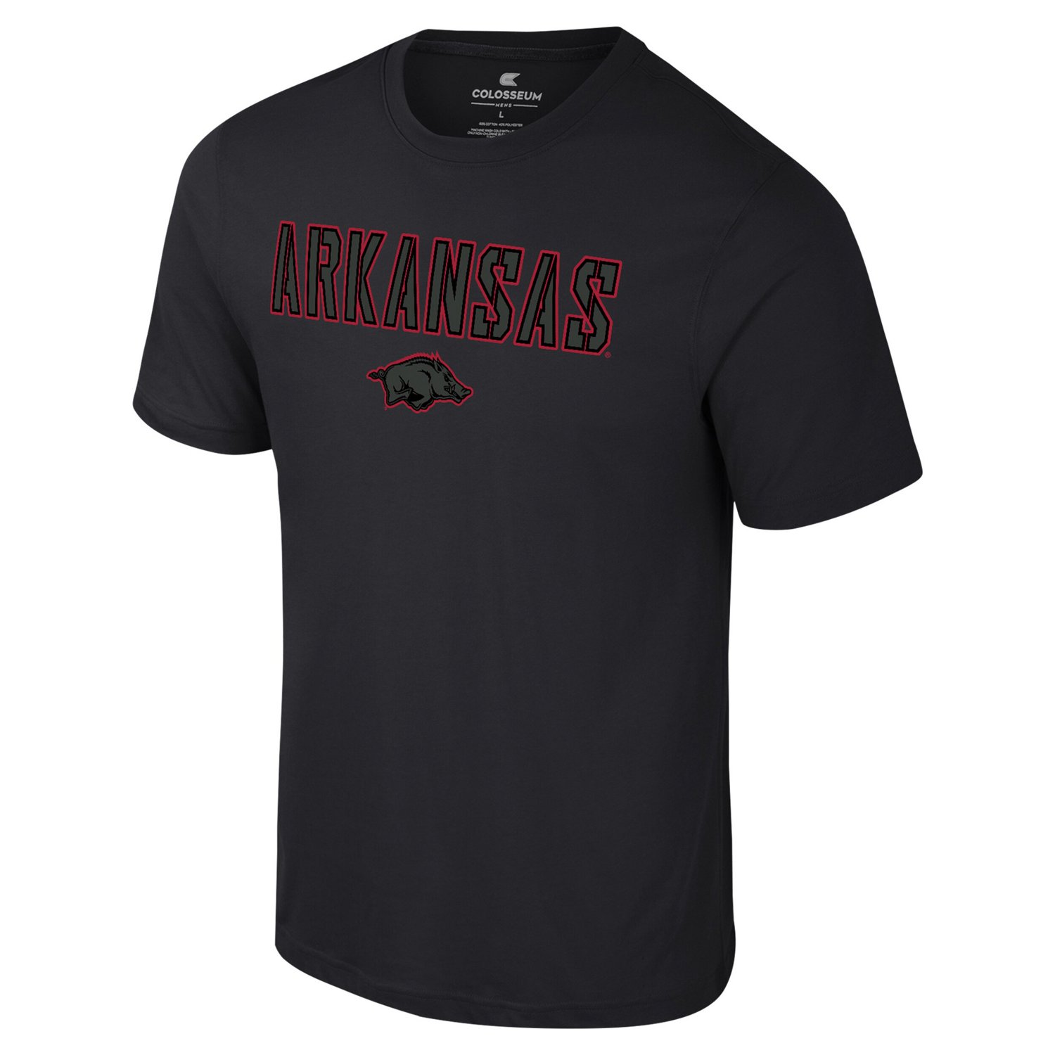 Colosseum Arkansas Razorbacks Color Pop Active Blend T-Shirt - view number 2