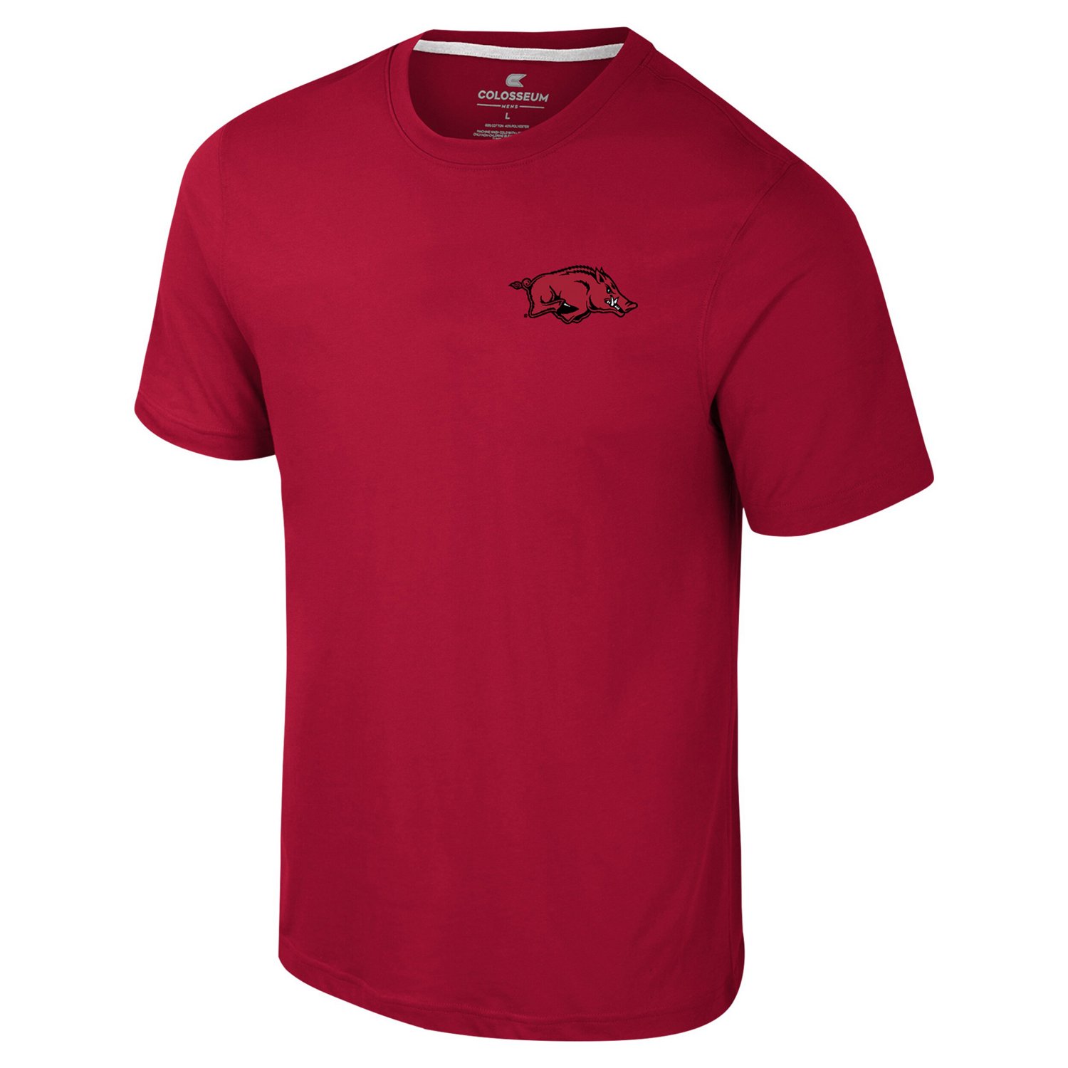 Colosseum Arkansas Razorbacks Logo Lockup 2-Hit Active Blend T-Shirt - view number 2