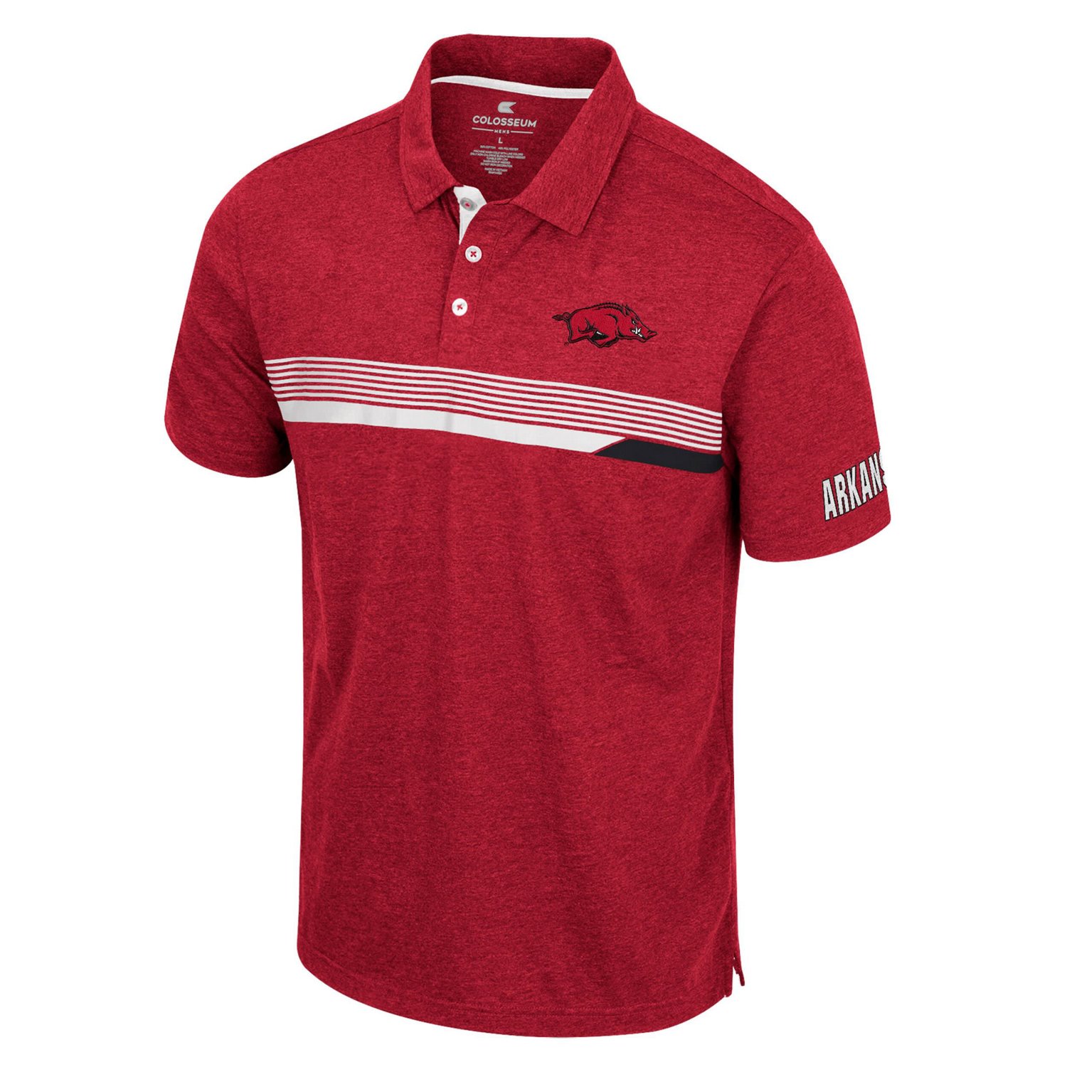 Colosseum Arkansas Razorbacks No Problemo Polo                                                                                   - view number 2