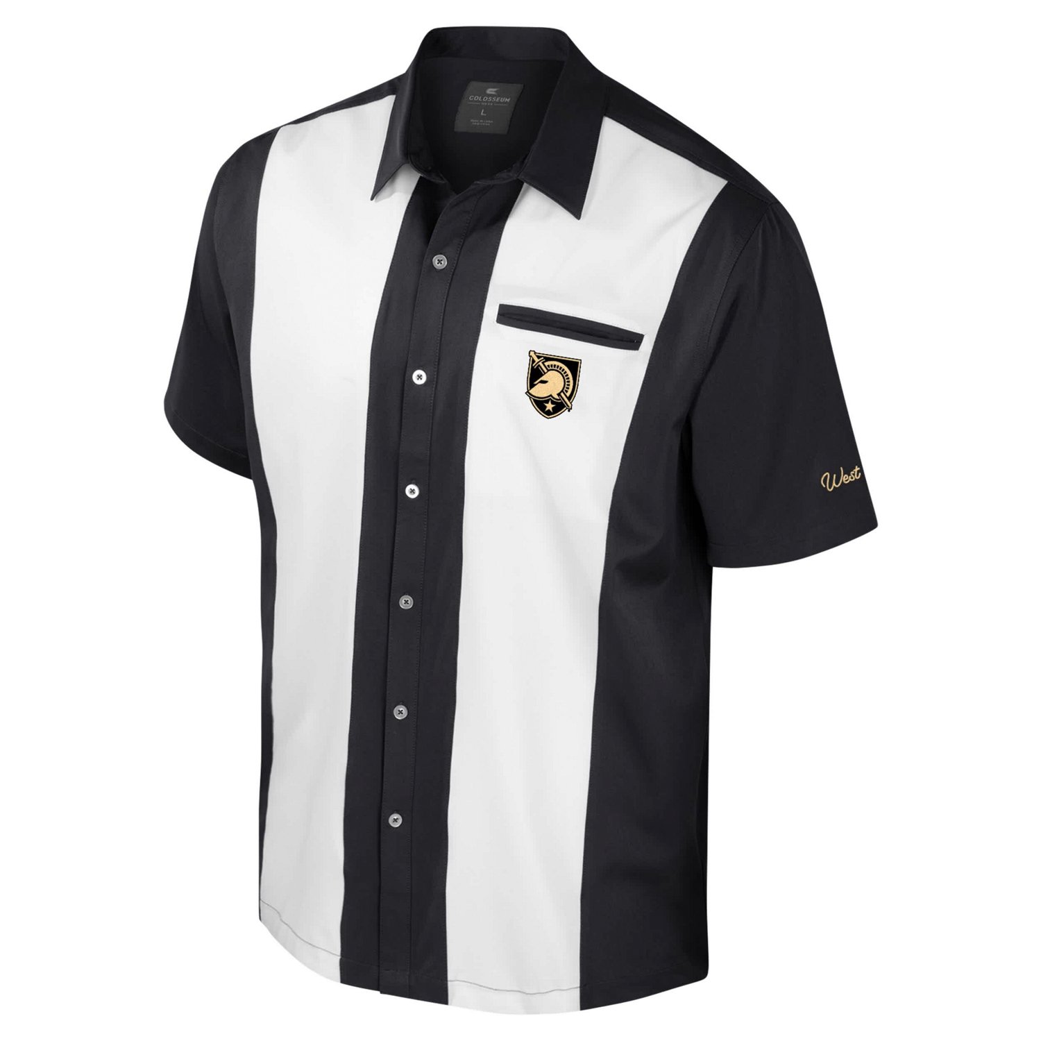 Colosseum Army Knights Strike Bowling Button-Up Shirt - view number 2