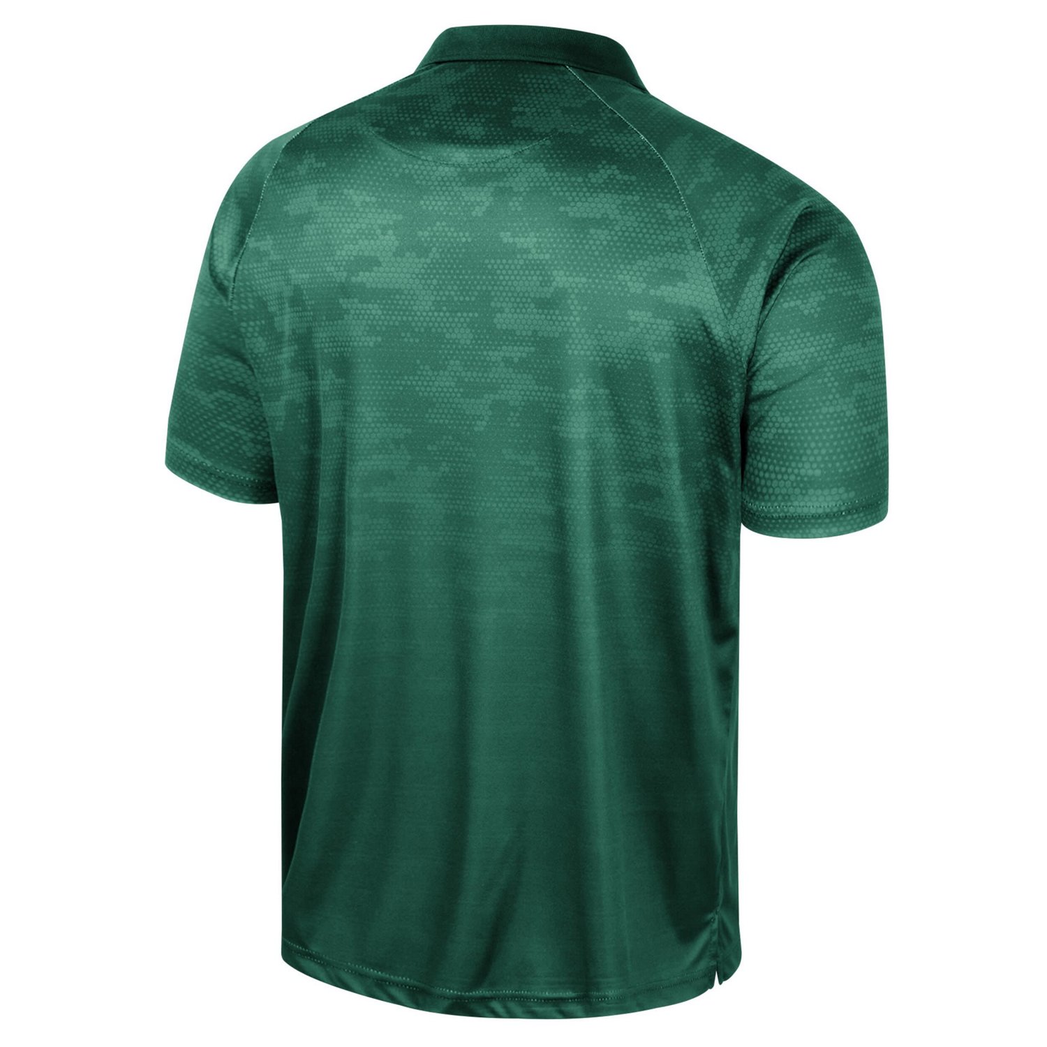Colosseum Baylor Bears Honeycomb Raglan Polo - view number 3