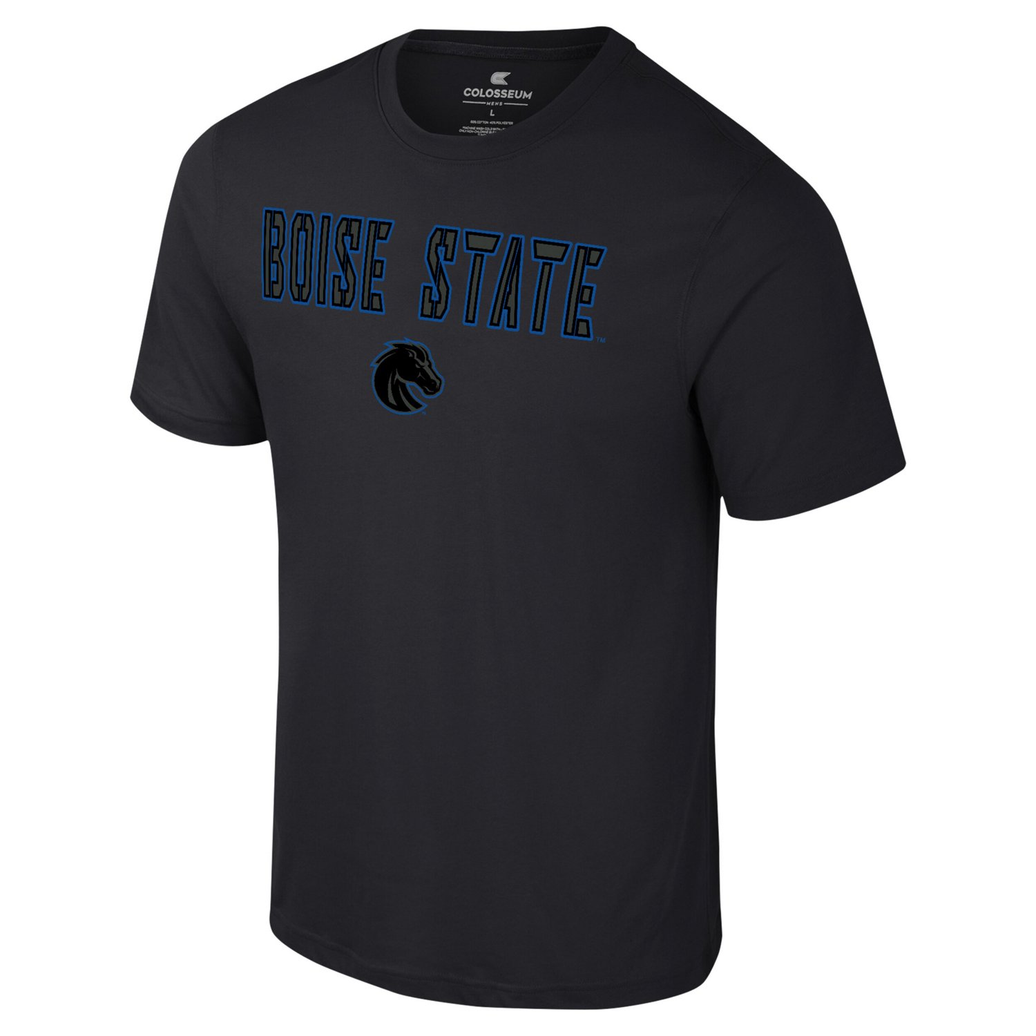 Colosseum Boise State Broncos Color Pop Active Blend T-Shirt                                                                     - view number 2