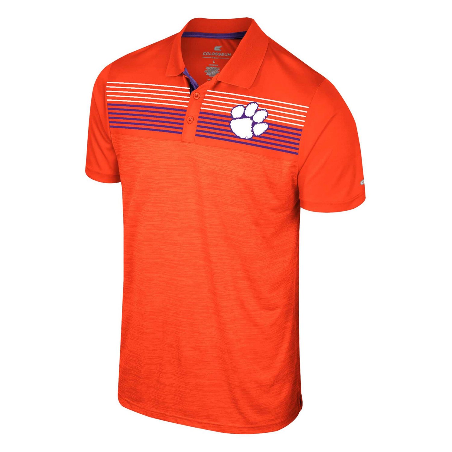 Colosseum Clemson Tigers Langmore Polo                                                                                           - view number 2