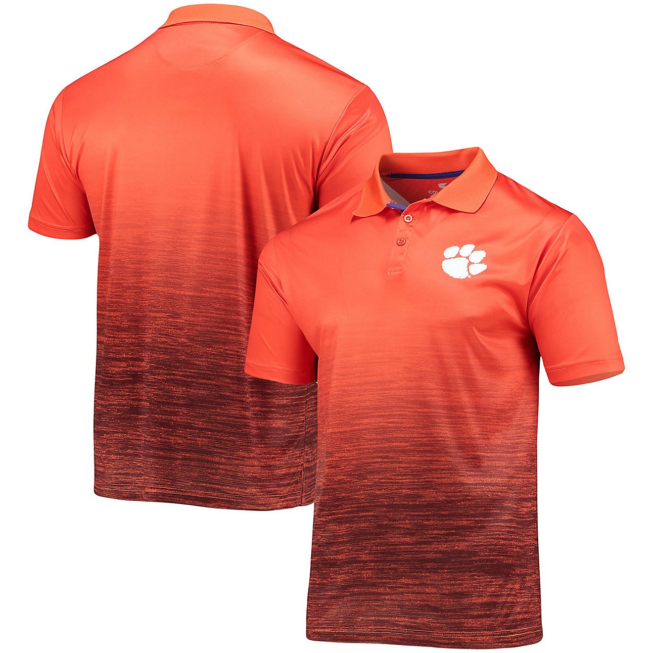 Colosseum Clemson Tigers Marshall Polo                                                                                           - view number 1