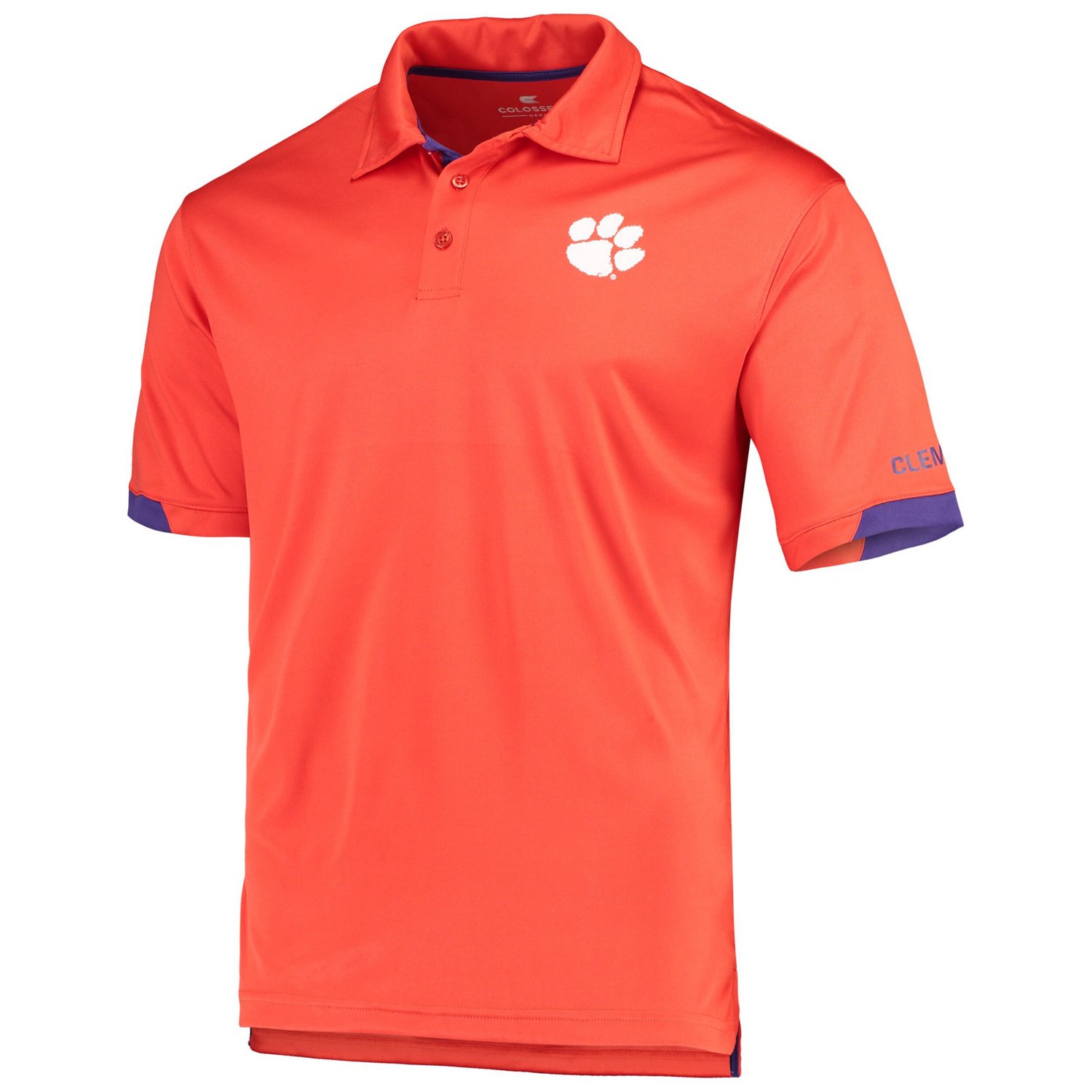 Colosseum Clemson Tigers Santry Lightweight Polo - view number 2