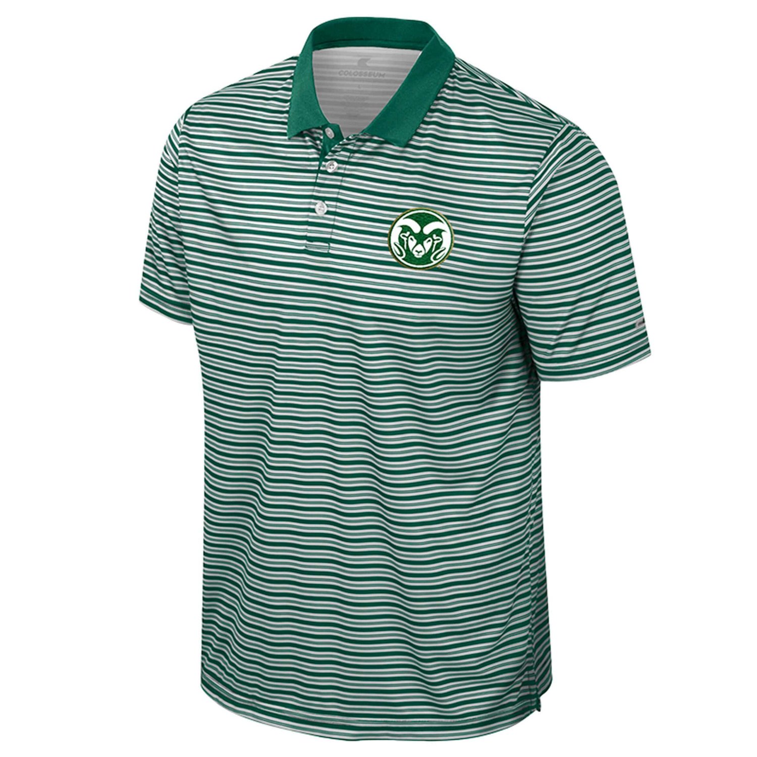 Colosseum Colorado State Rams Striped Polo - view number 2