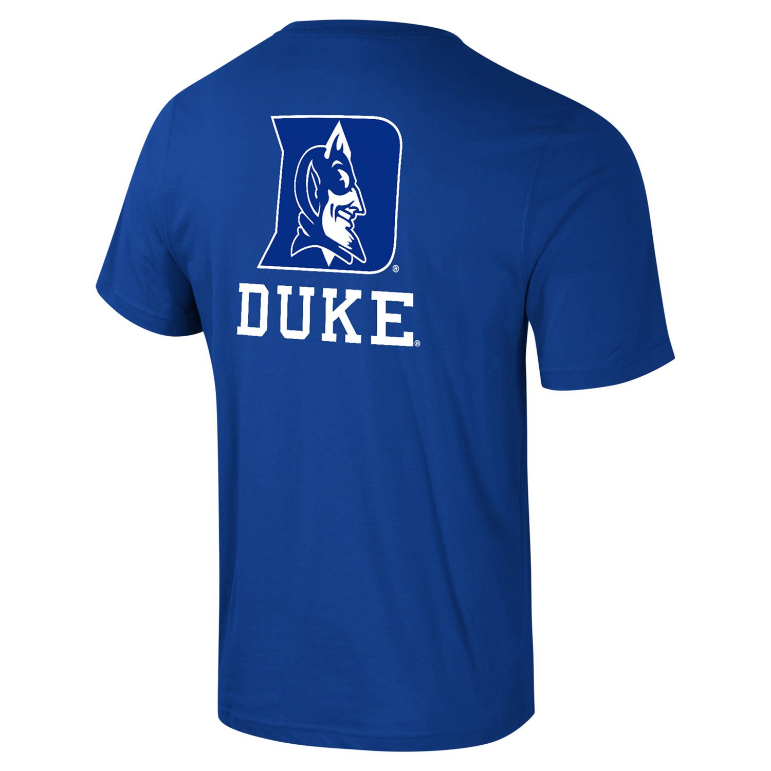 Colosseum Duke Blue Devils Logo Lockup 2-Hit Active Blend T-Shirt - view number 2