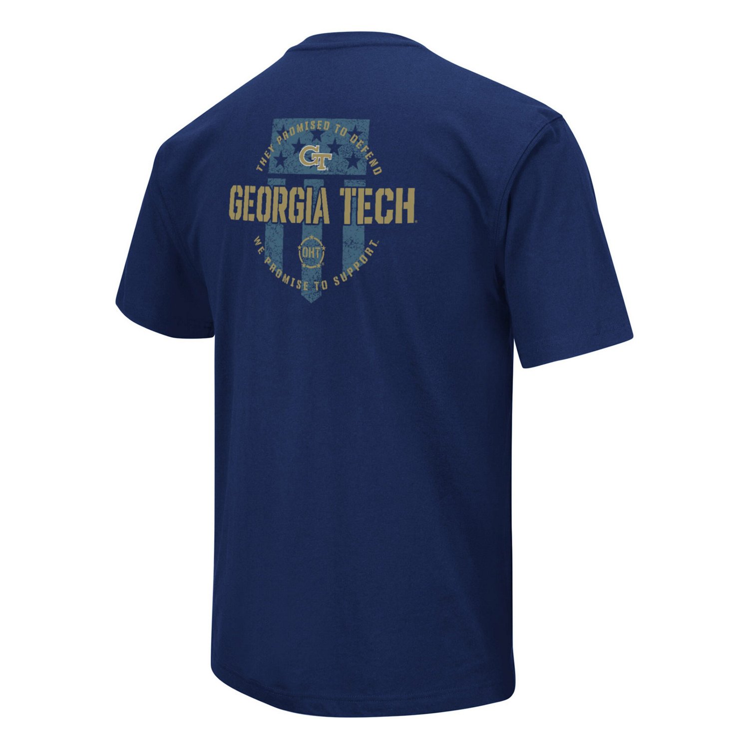 Colosseum Georgia Tech Yellow Jackets OHT Military Appreciation T-Shirt - view number 3