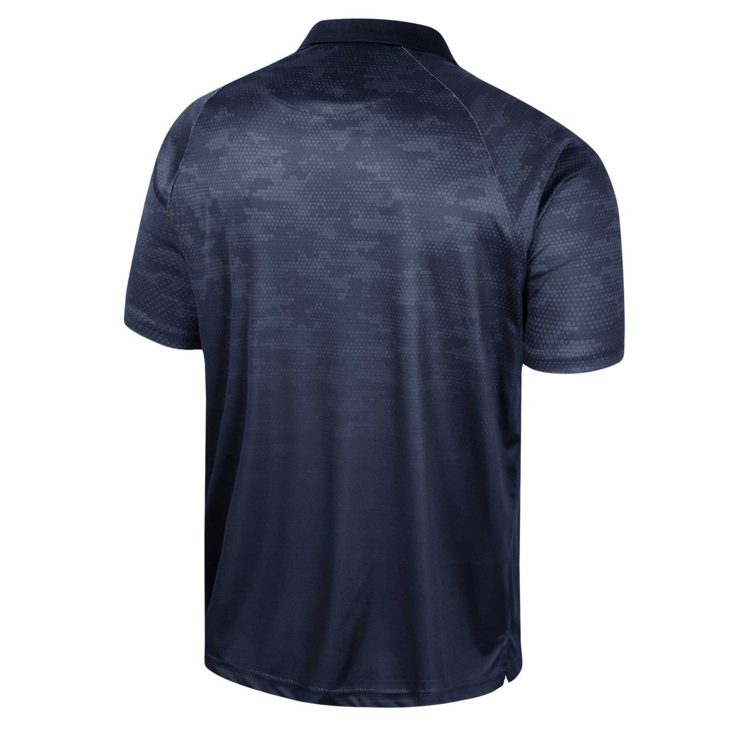 Colosseum Gonzaga Bulldogs Honeycomb Raglan Polo                                                                                 - view number 3