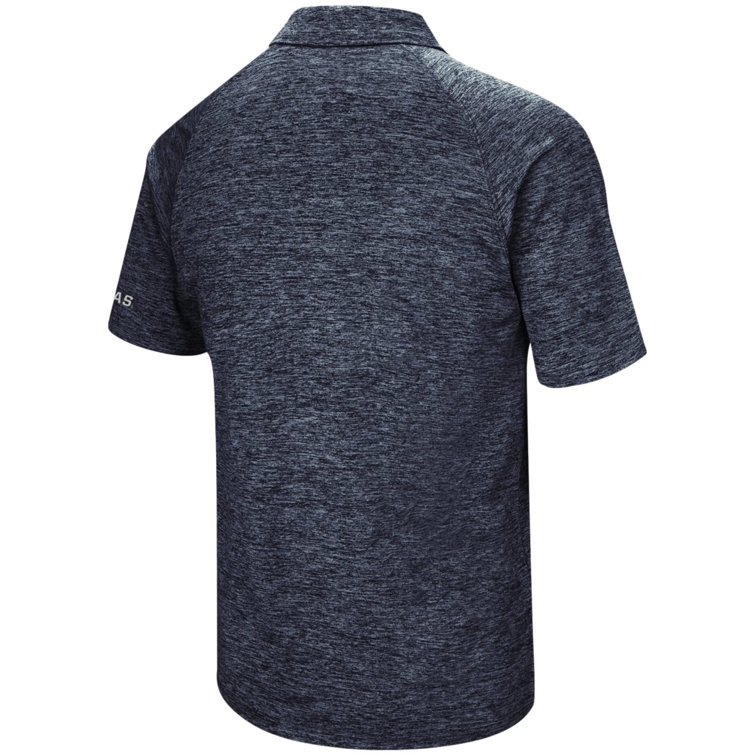 Colosseum Heathered Georgetown Hoyas Down Swing Raglan Polo - view number 3