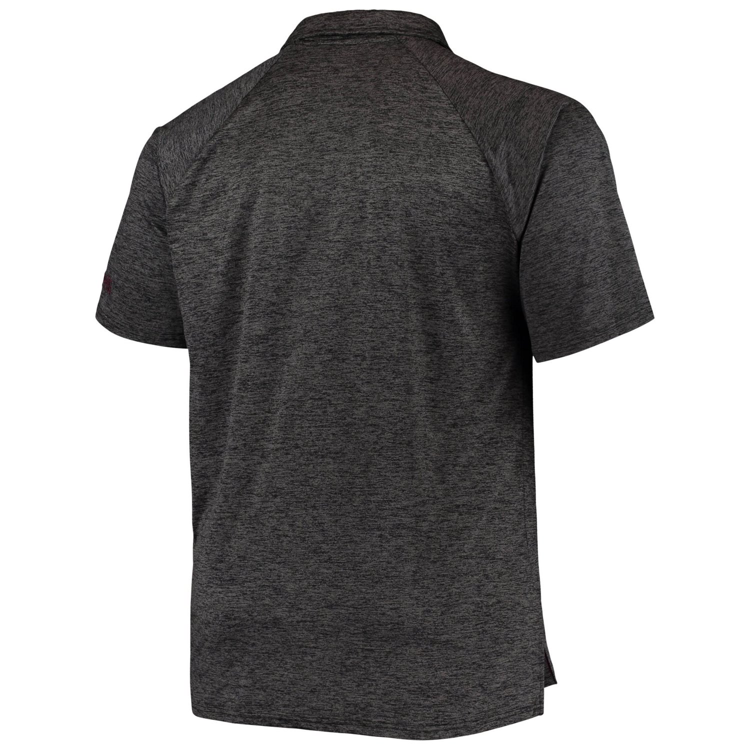 Colosseum Heathered Ohio State Buckeyes Big  Tall Down Swing Polo