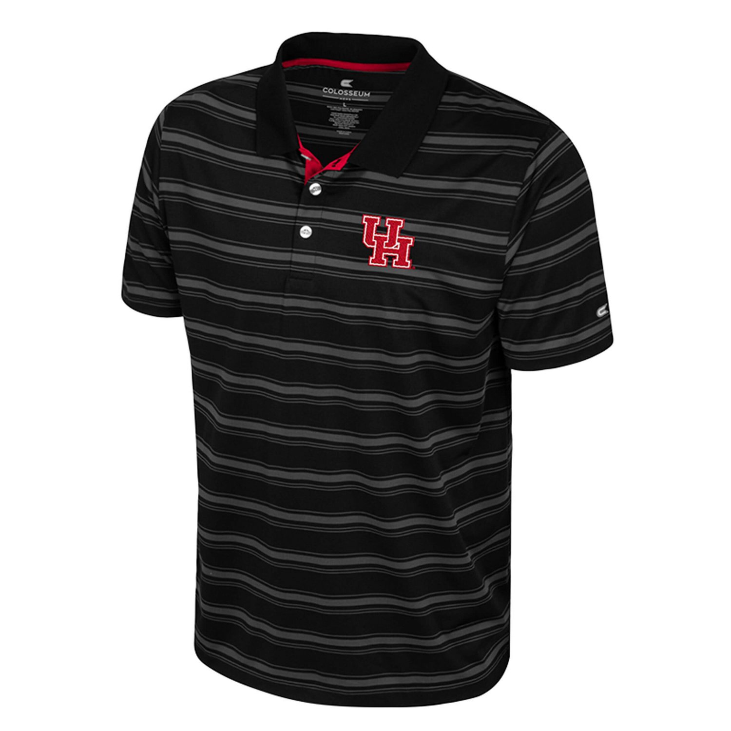 Colosseum Houston Cougars Milk Steak Polo - view number 2