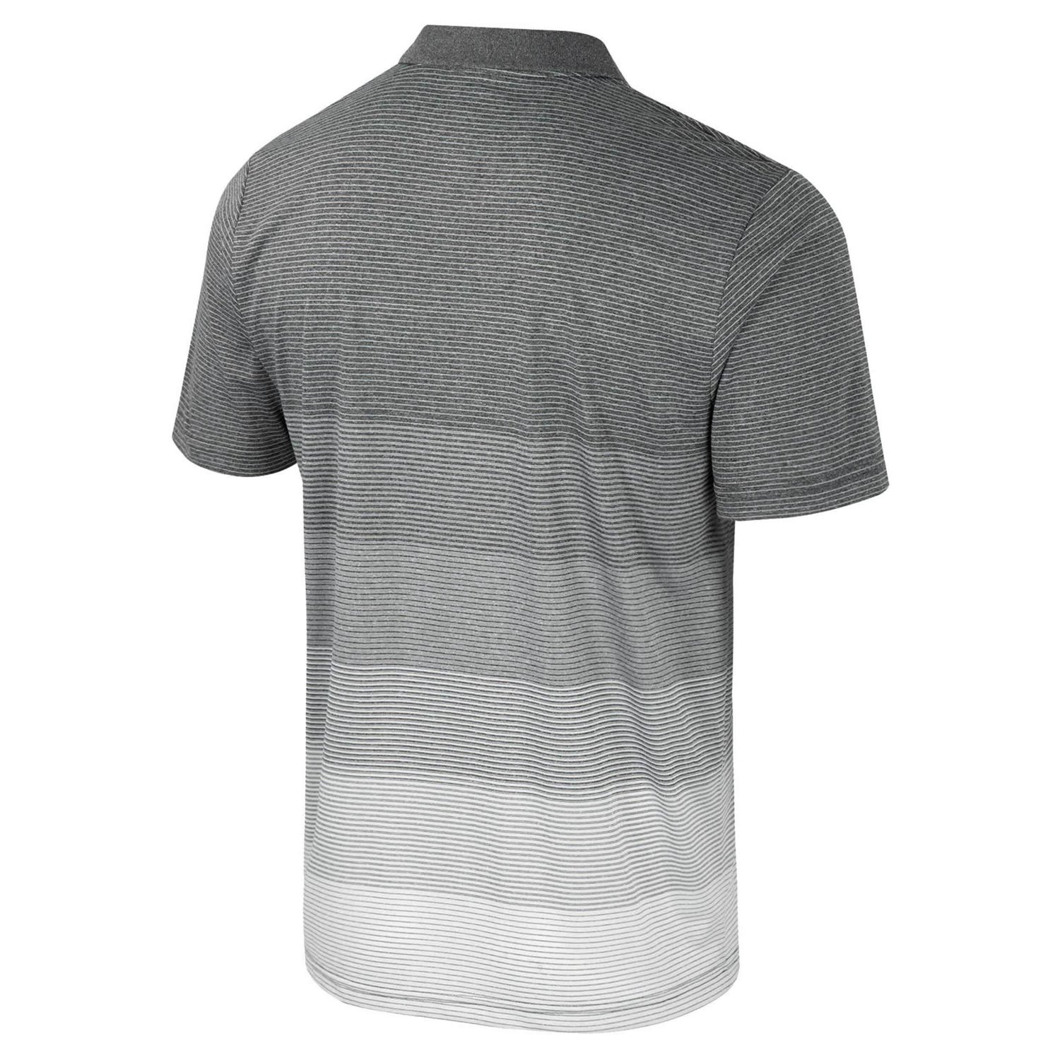 Colosseum Houston Cougars Striped Mesh Polo - view number 3