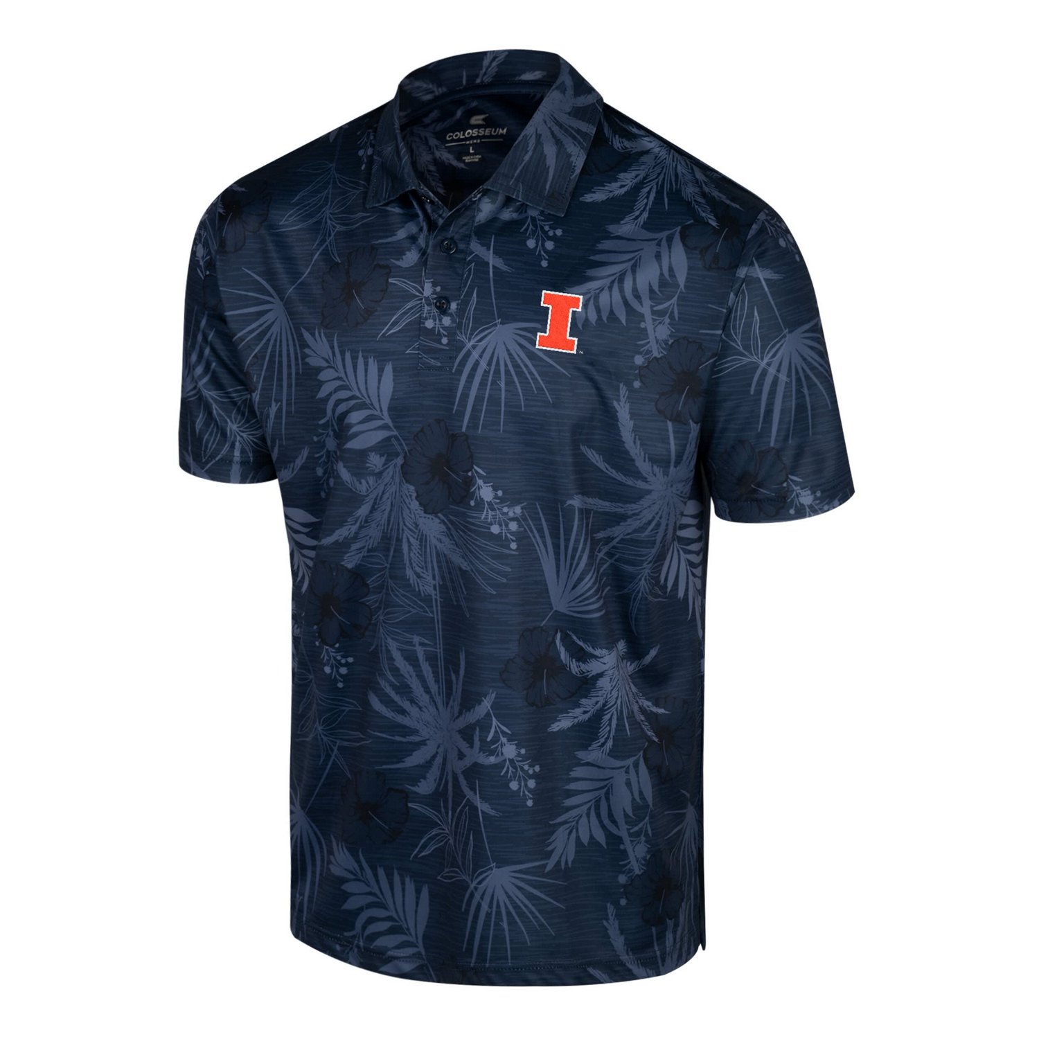 Colosseum Illinois Fighting Illini Palms Team Polo - view number 2