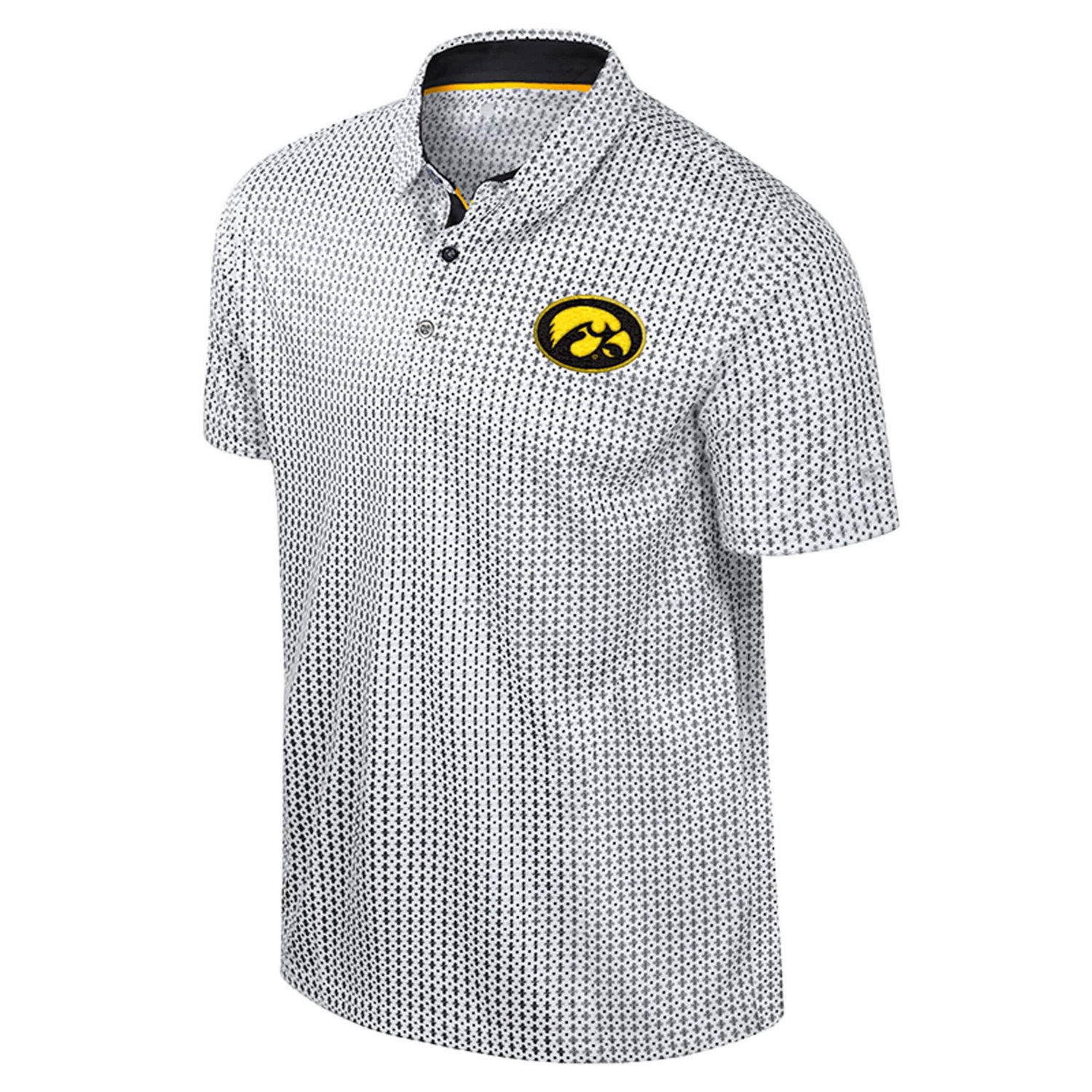 Colosseum Iowa Hawkeyes Big  Tall Marty Rival Polo - view number 2