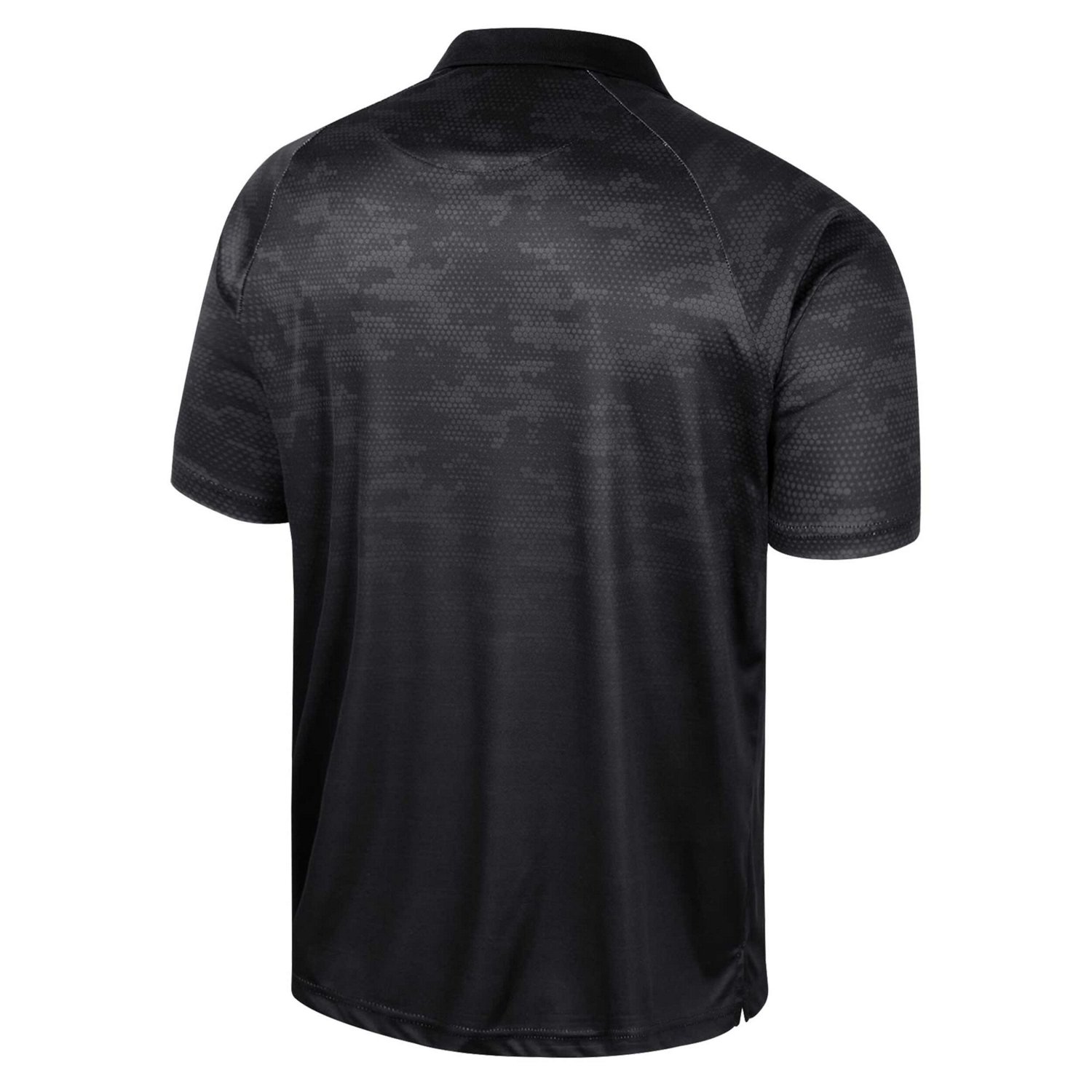 Colosseum Iowa Hawkeyes Honeycomb Raglan Polo