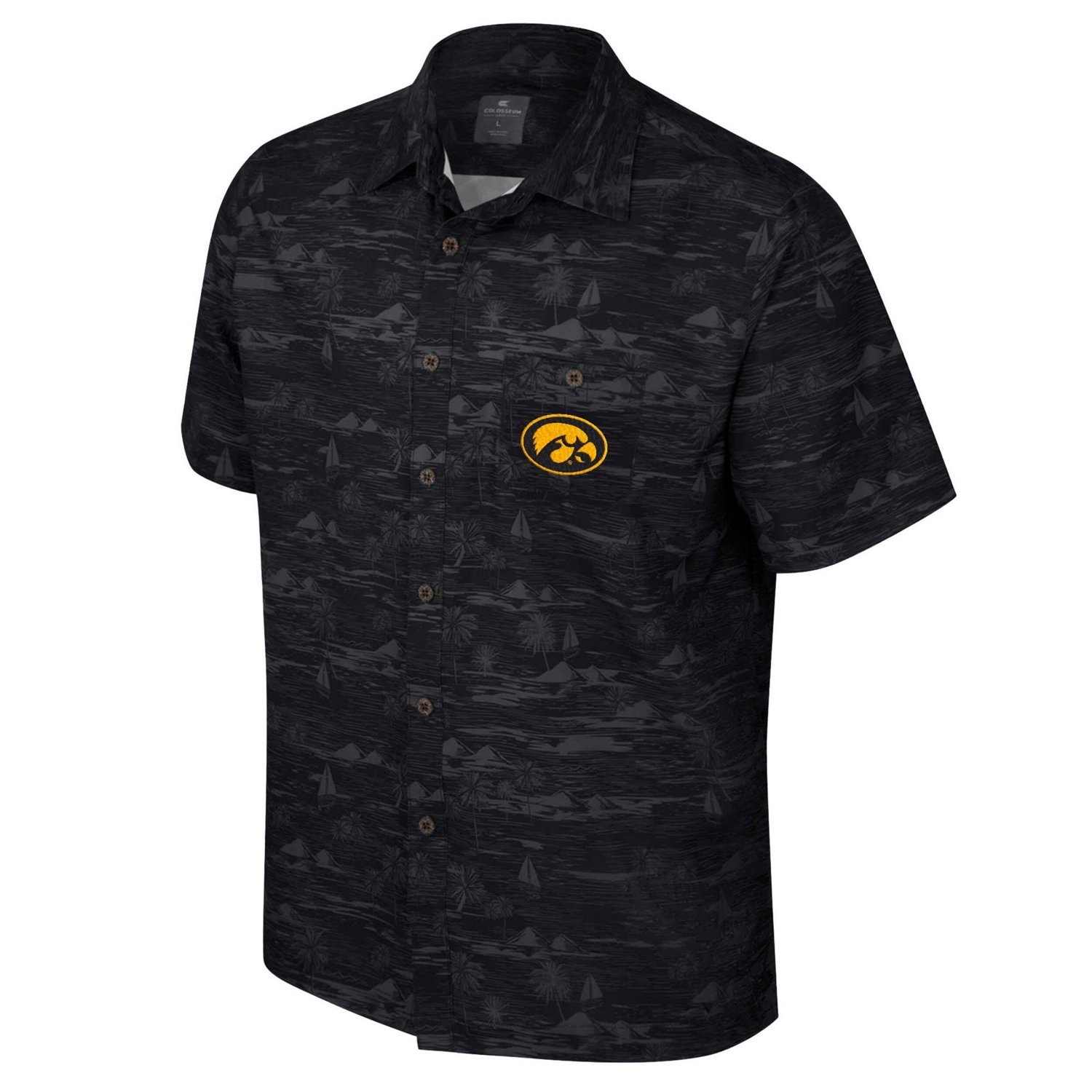 Colosseum Iowa Hawkeyes Ozark Button-Up Shirt