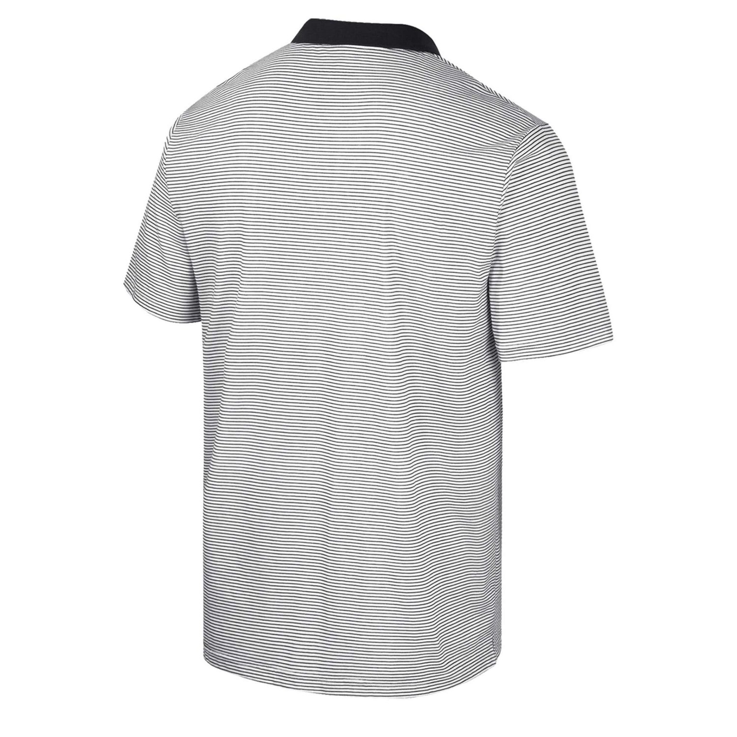 Colosseum Iowa Hawkeyes Print Stripe Polo