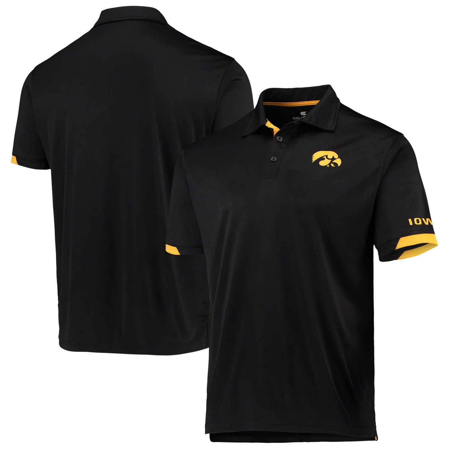 Colosseum Iowa Hawkeyes Santry Lightweight Polo                                                                                  - view number 1