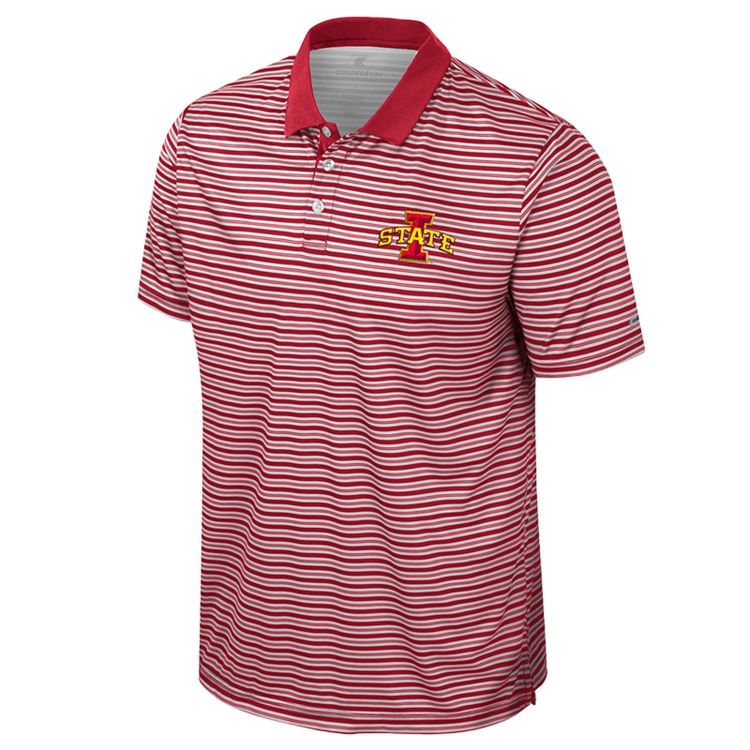 Colosseum Iowa State Cyclones Striped Polo - view number 2