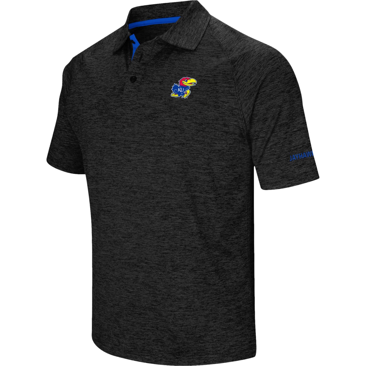 Colosseum Kansas Jayhawks Down Swing Polo - view number 2
