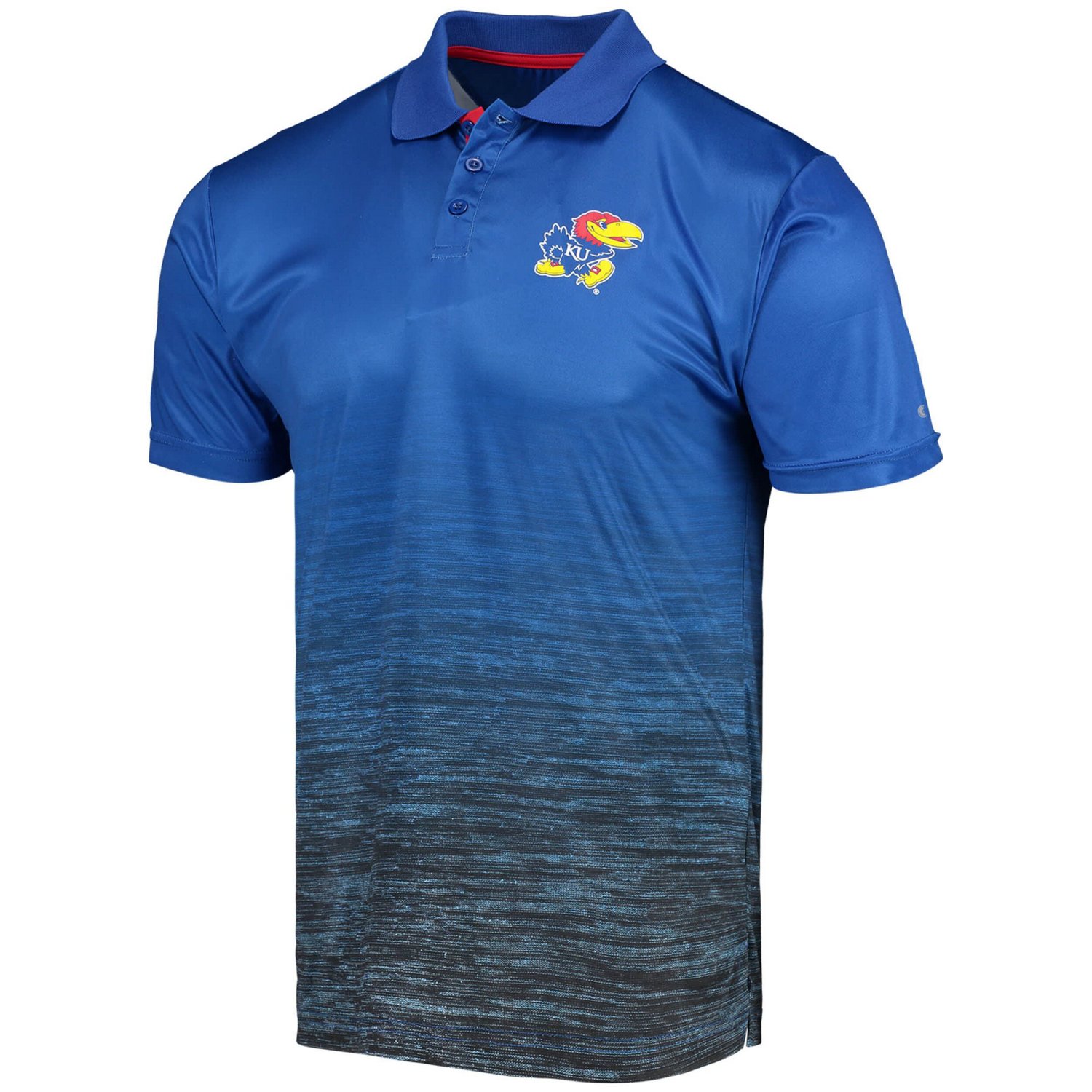 Colosseum Kansas Jayhawks Marshall Polo                                                                                          - view number 2