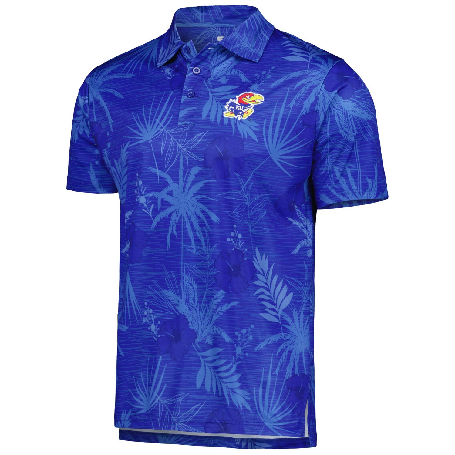 Colosseum Kansas Jayhawks Palms Team Polo                                                                                        - view number 2