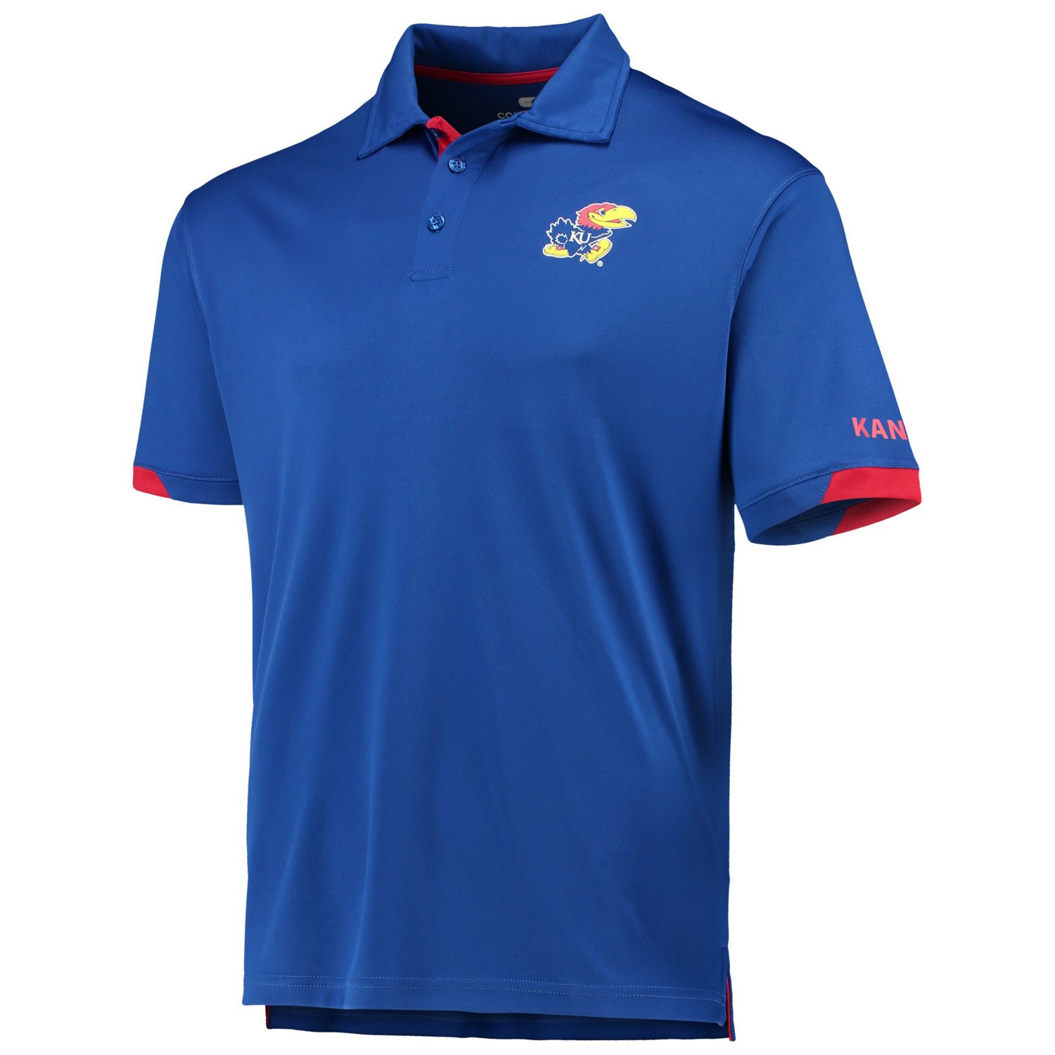 Colosseum Kansas Jayhawks Santry Lightweight Polo                                                                                - view number 2