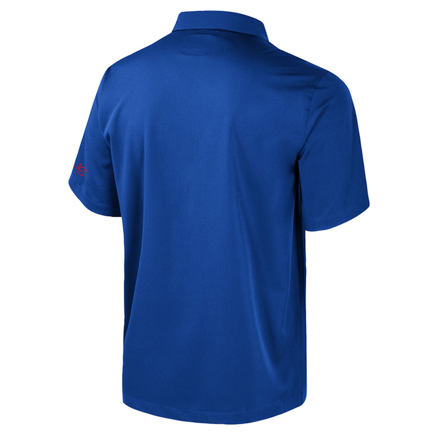 Colosseum Kansas Jayhawks Strike Bowling Button-Up Shirt - view number 3