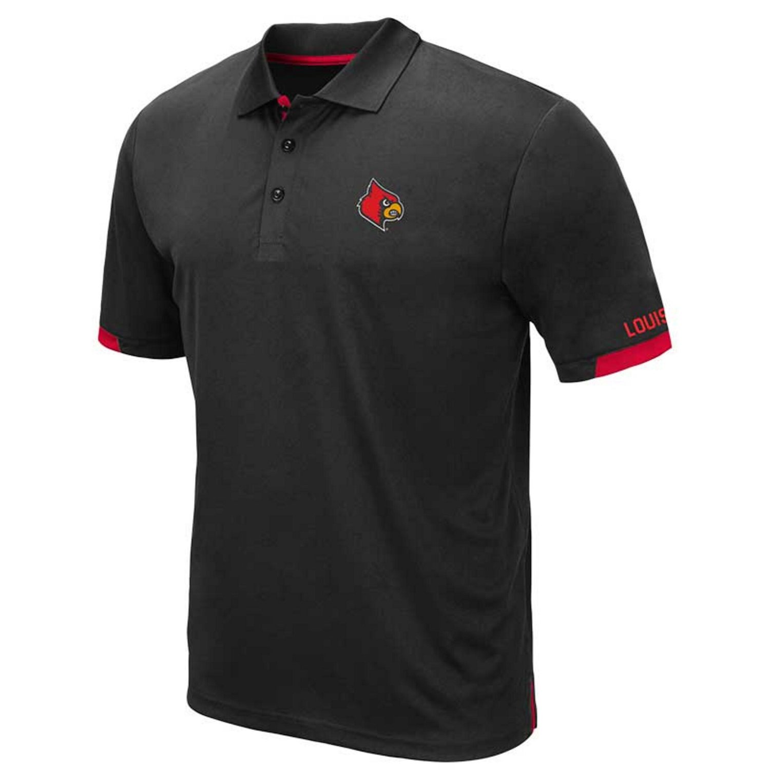 Colosseum Louisville Cardinals Big  Tall Santry Polo - view number 2