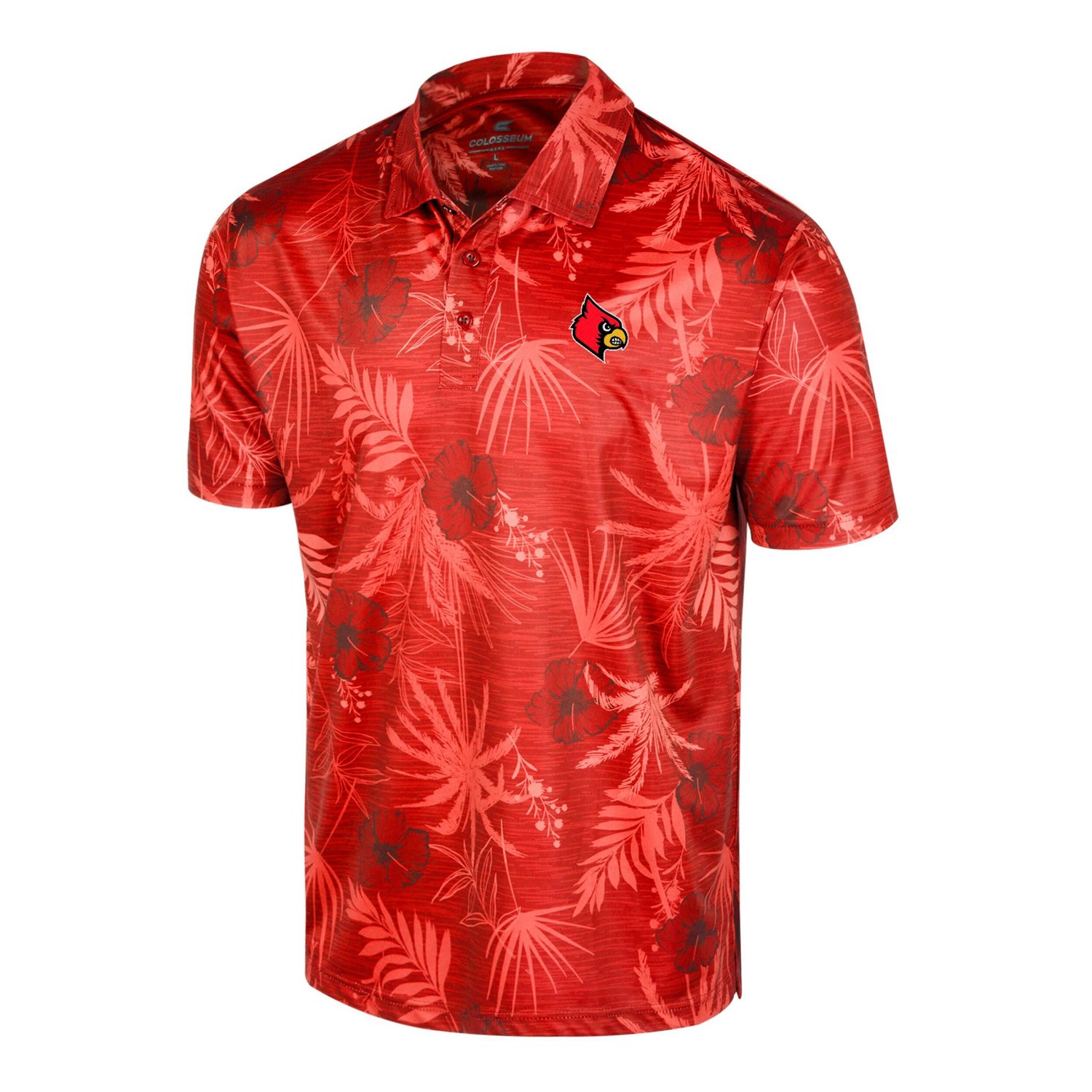 Colosseum Louisville Cardinals Palms Team Polo                                                                                   - view number 2