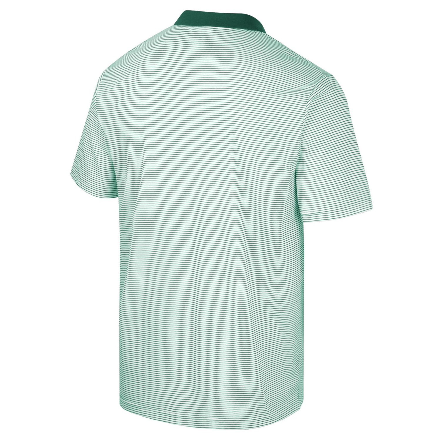 Colosseum Michigan State Spartans Print Stripe Polo                                                                              - view number 3