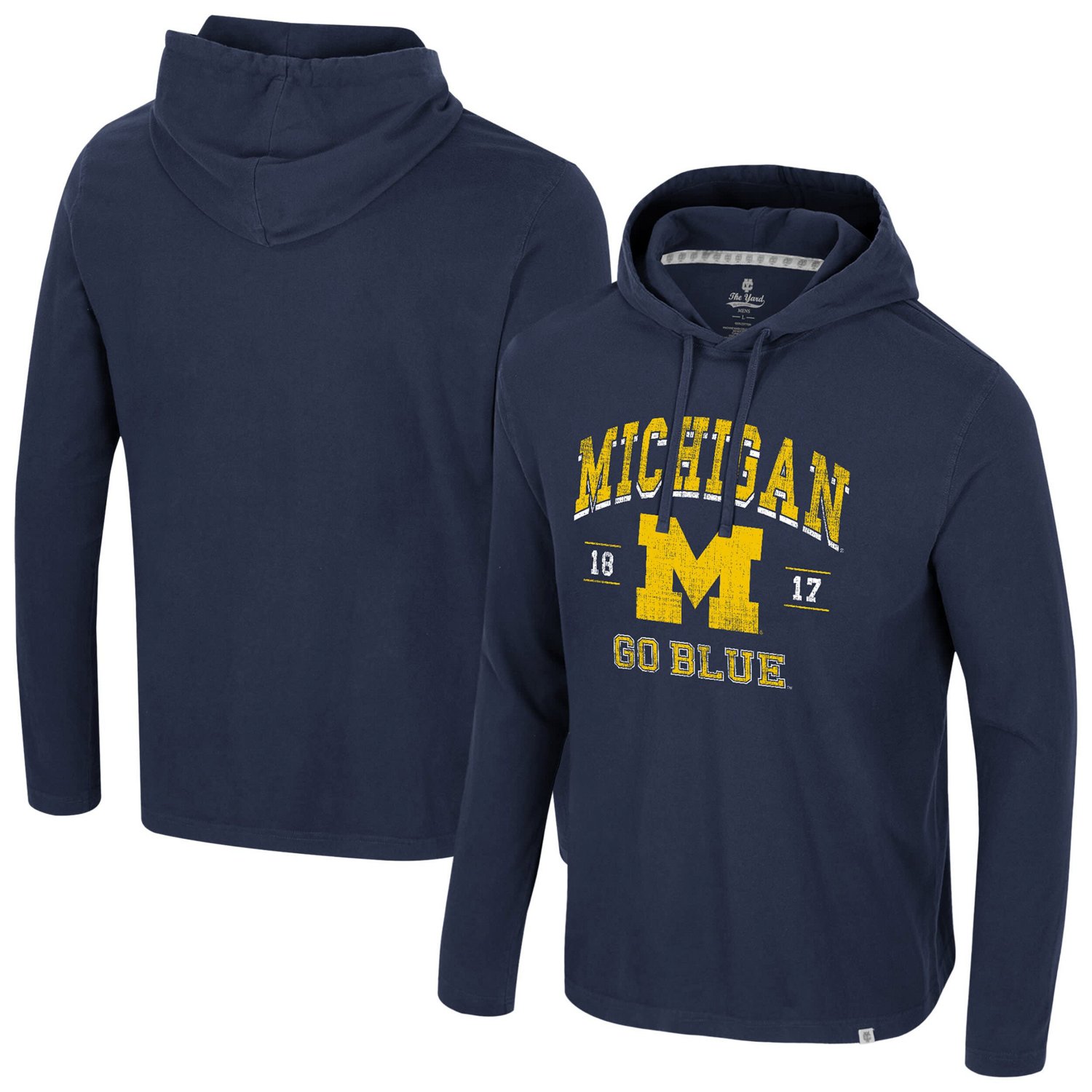 Colosseum Michigan Wolverines Simoleans Washed Hoodie